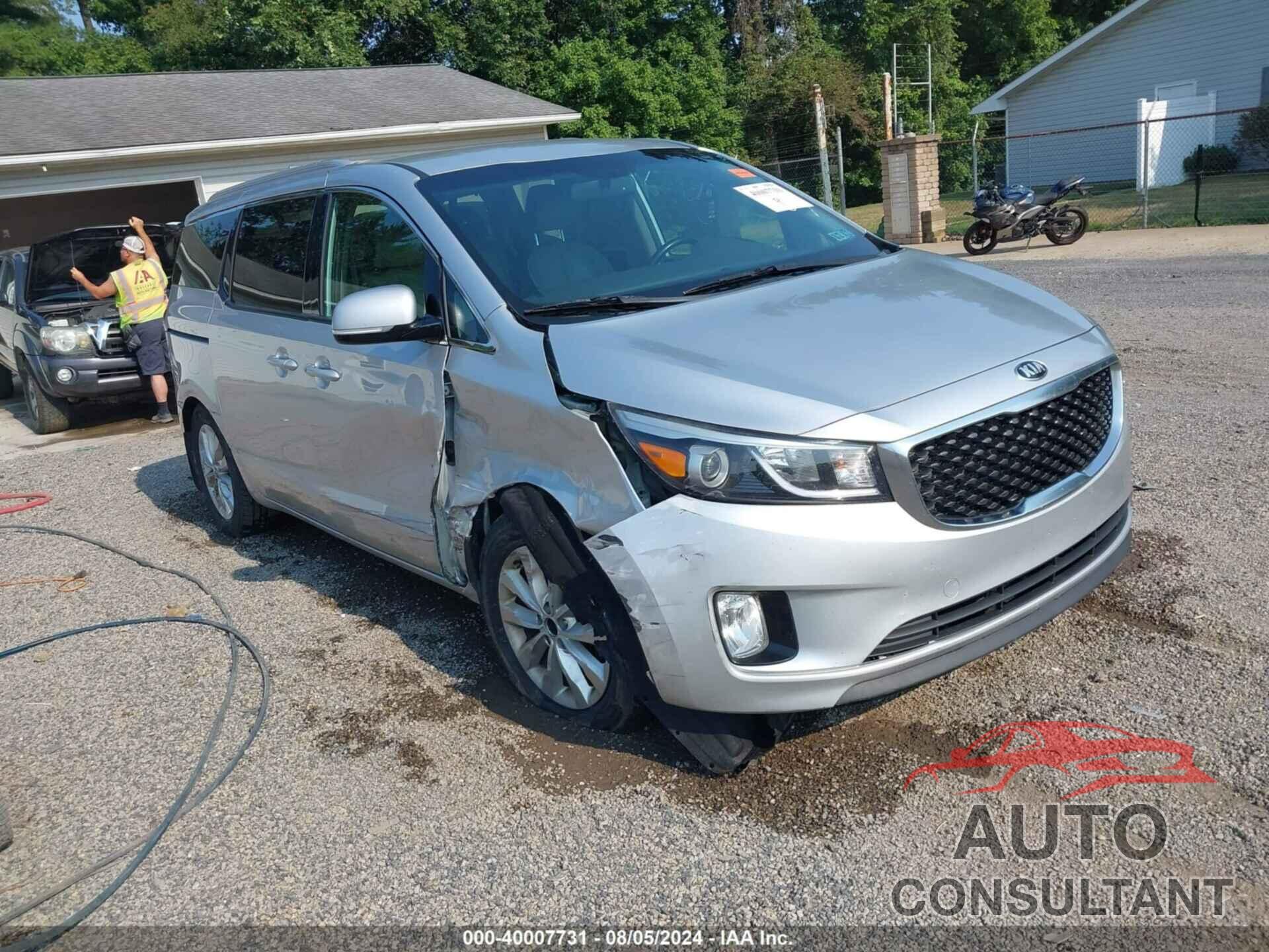 KIA SEDONA 2016 - KNDMC5C12G6147728