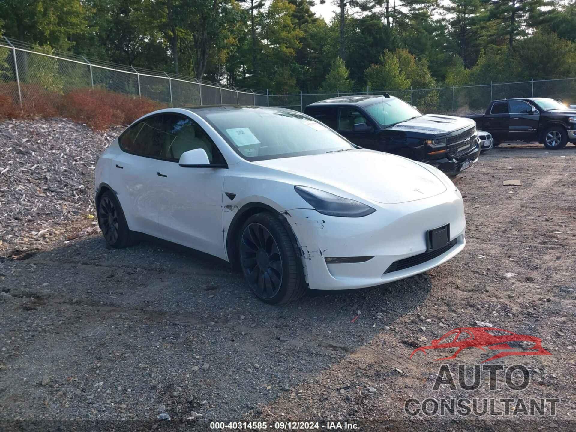 TESLA MODEL Y 2022 - 7SAYGDEFXNF383458