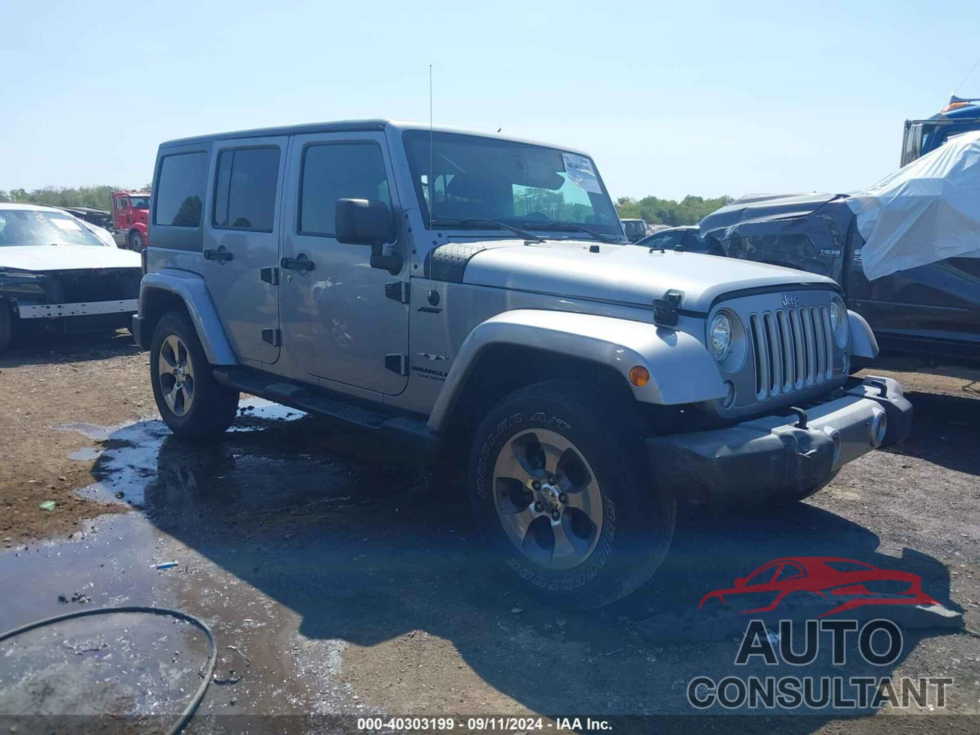 JEEP WRANGLER UNLIMITED 2017 - 1C4BJWEG8HL748911