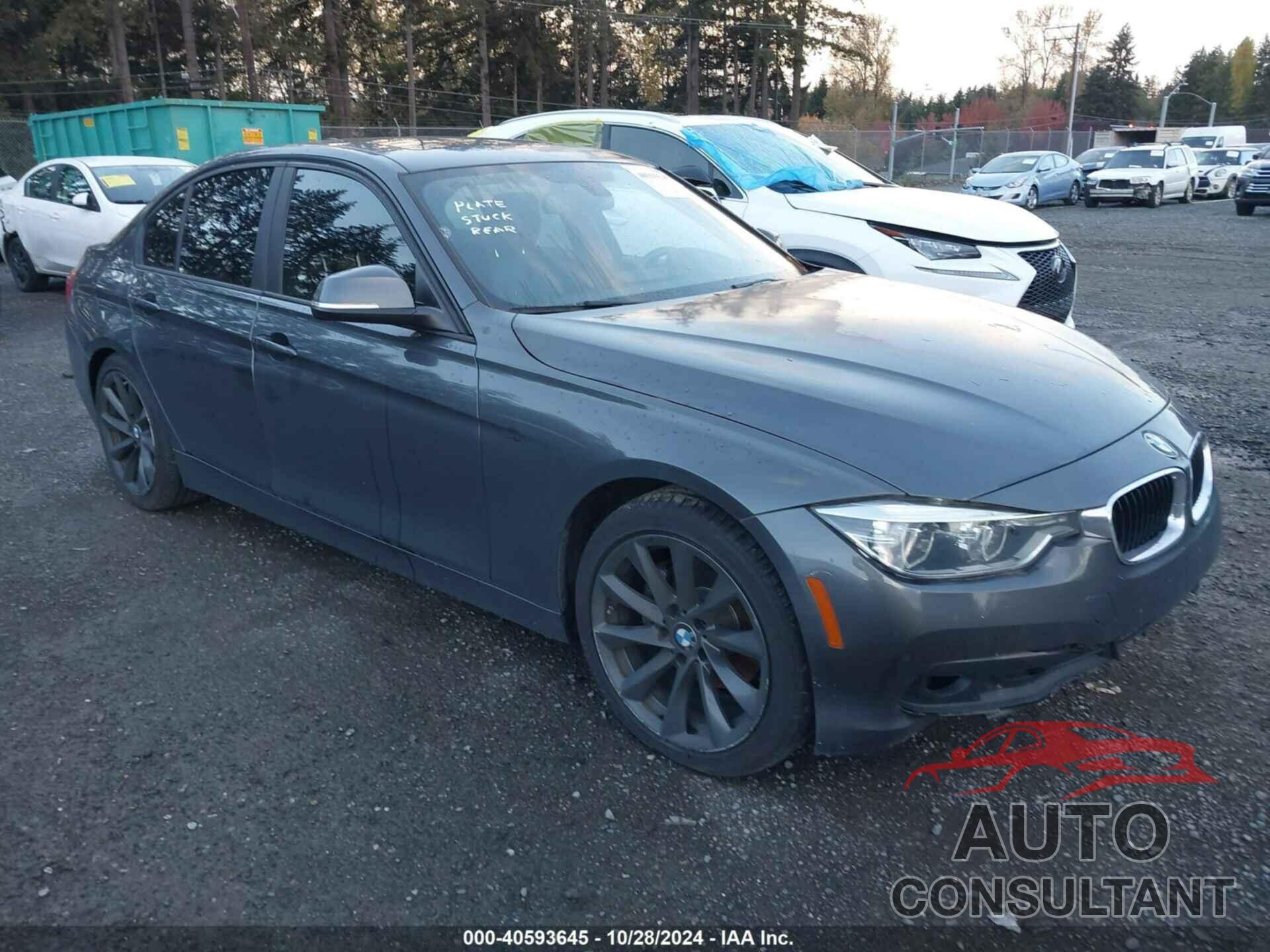 BMW 320I 2018 - WBA8E1G59JNU90127