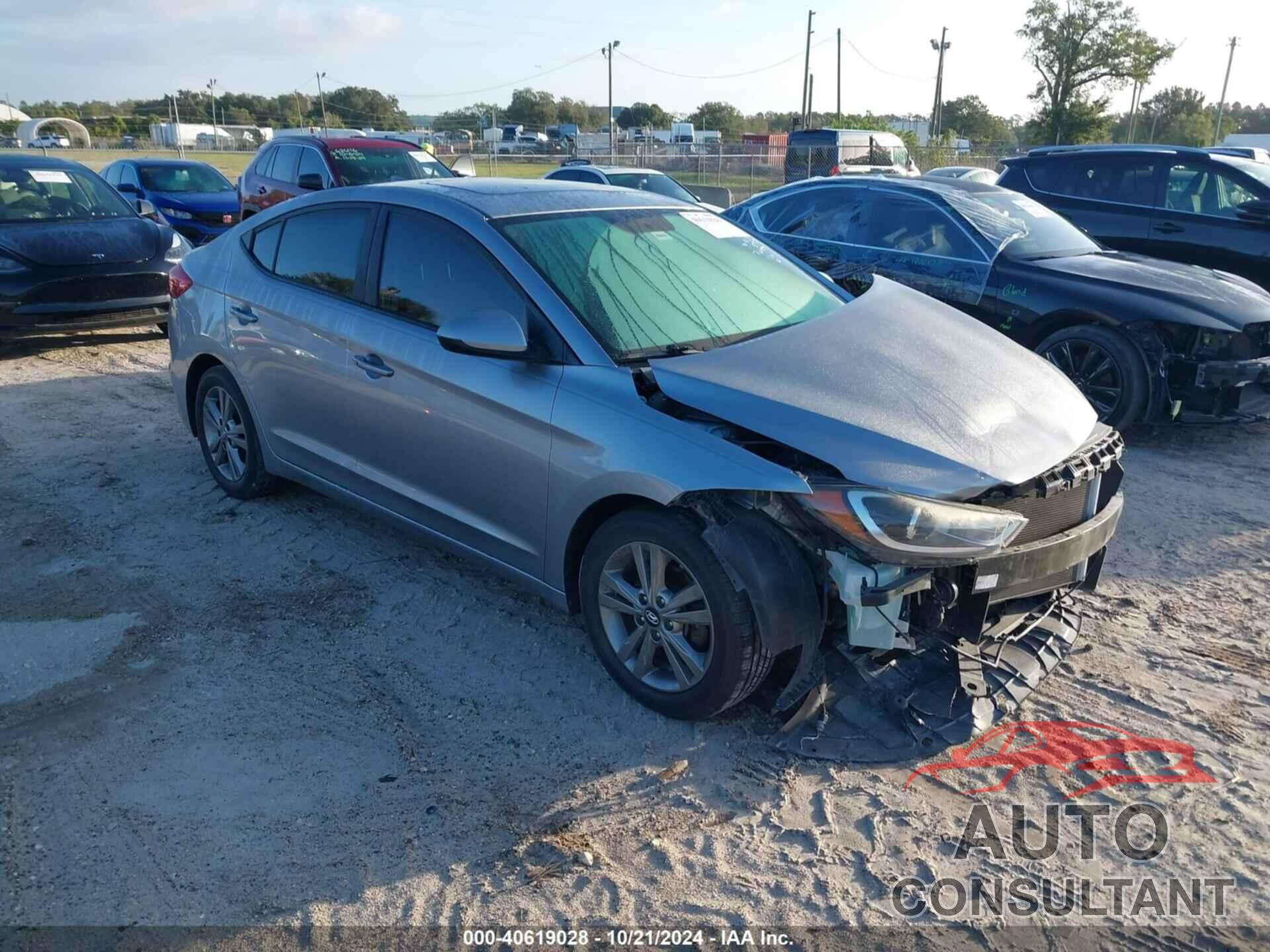 HYUNDAI ELANTRA 2017 - 5NPD84LF0HH203275