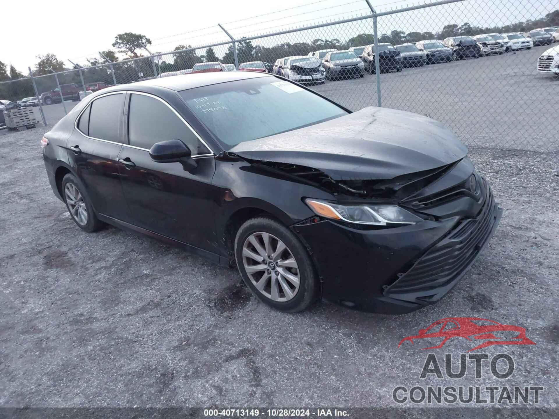 TOYOTA CAMRY 2019 - 4T1B11HK7KU795038
