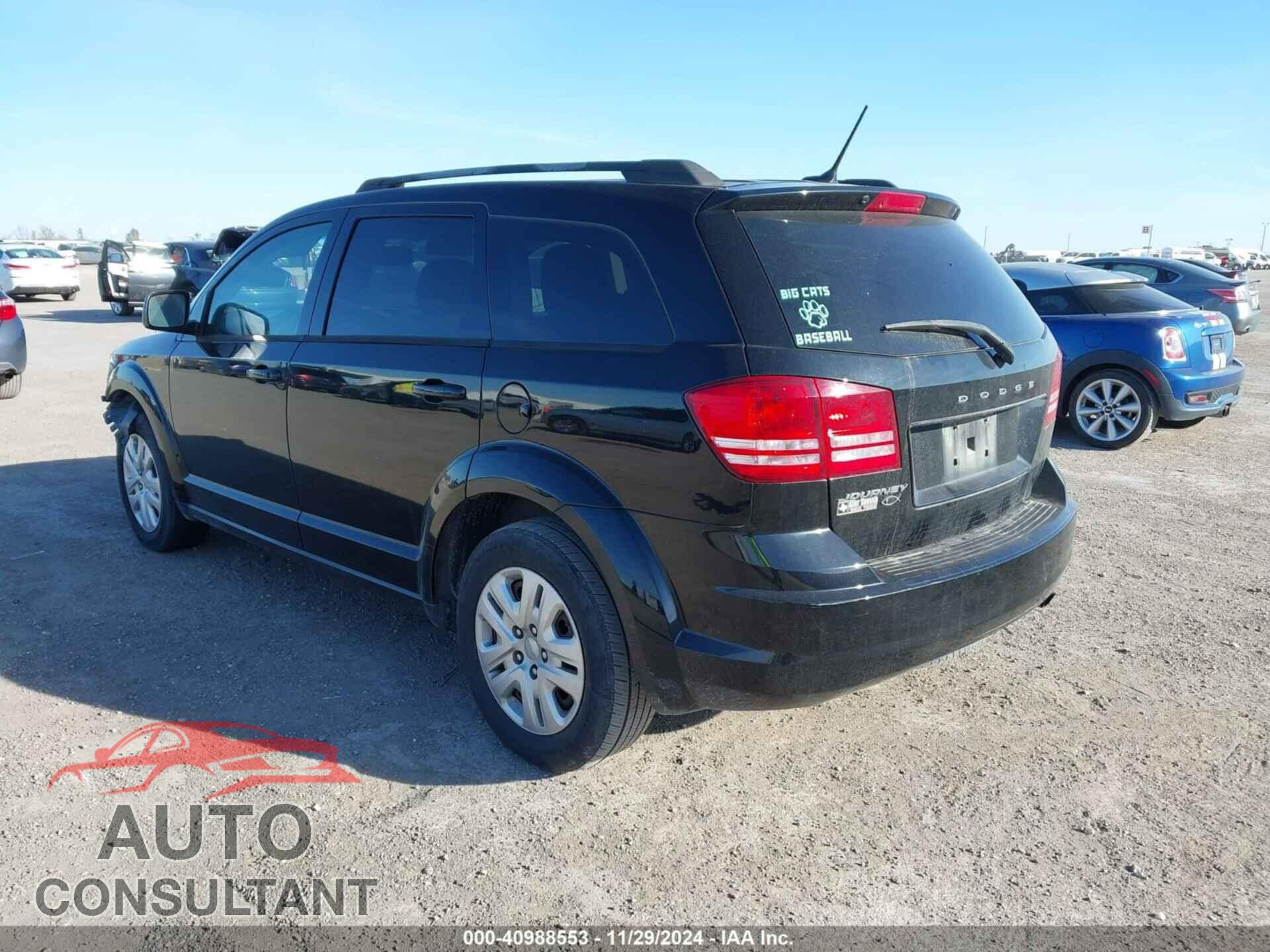 DODGE JOURNEY 2017 - 3C4PDCAB7HT568670