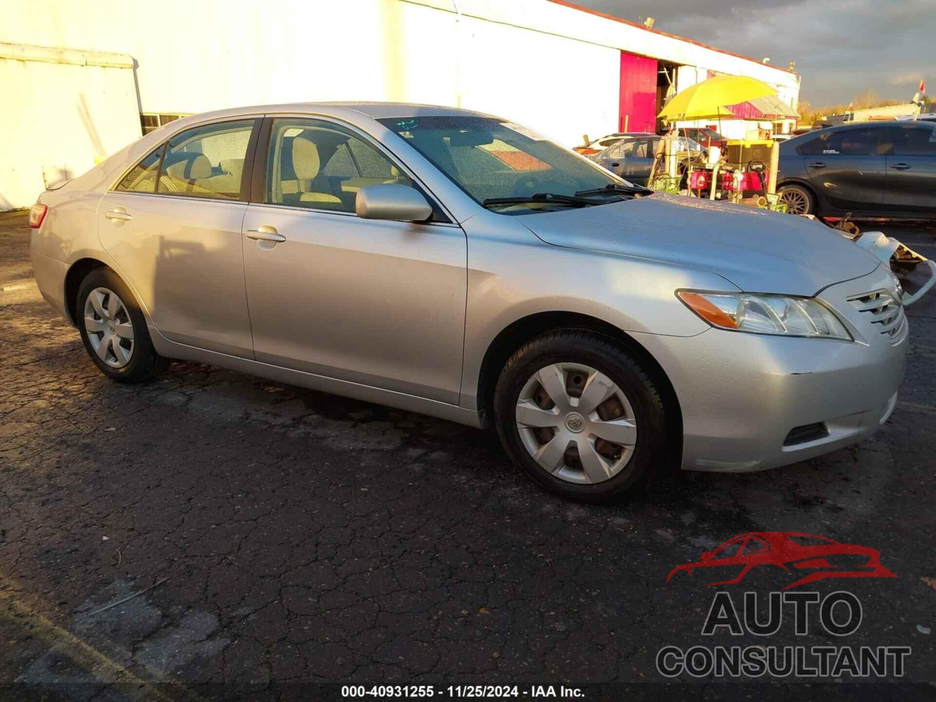 TOYOTA CAMRY 2009 - 4T4BE46K99R076530