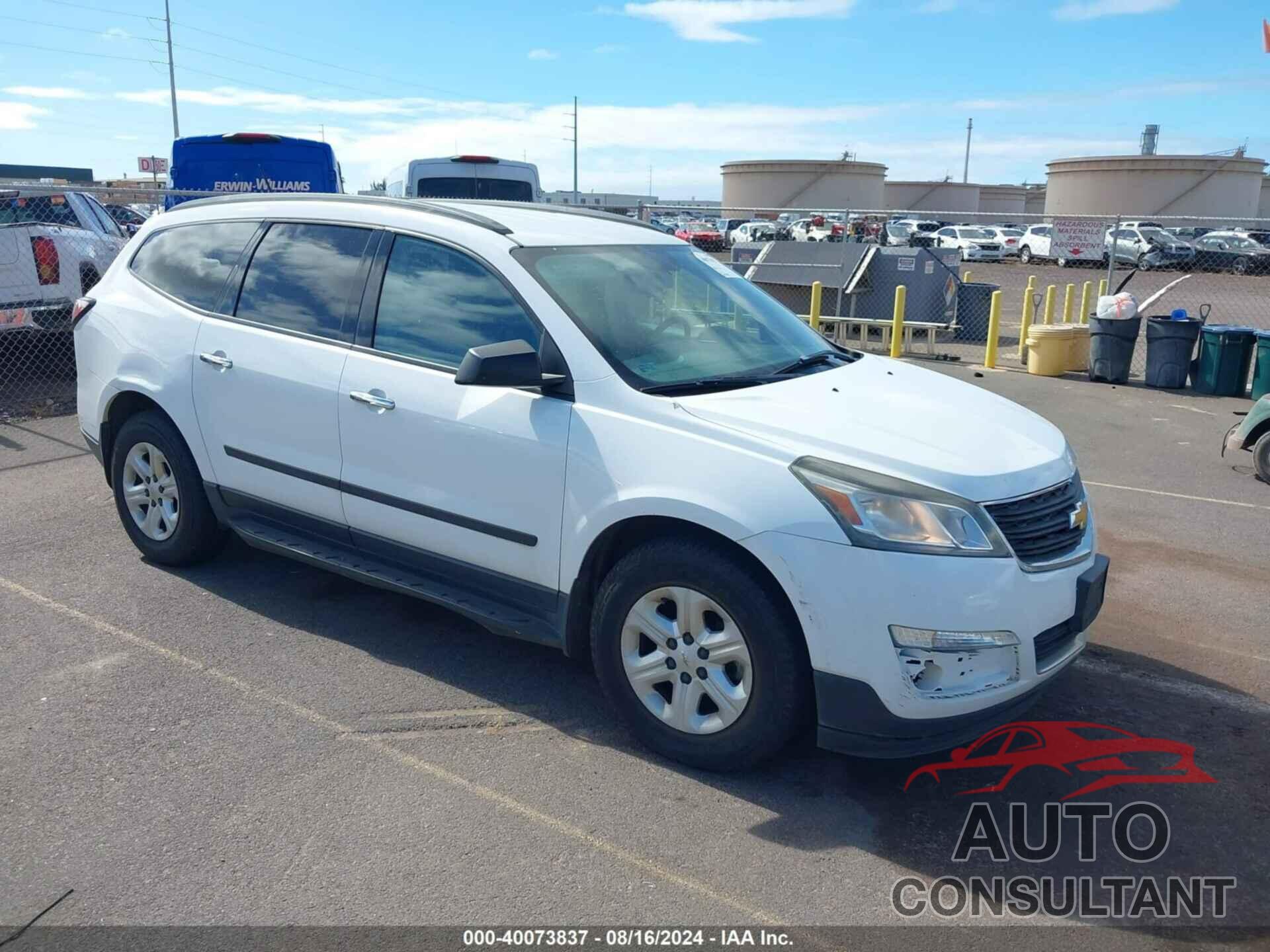 CHEVROLET TRAVERSE 2016 - 1GNKVFED5GJ278056