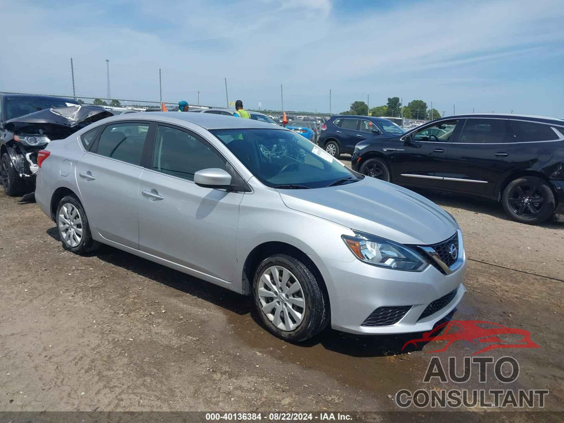 NISSAN SENTRA 2019 - 3N1AB7AP8KY354301