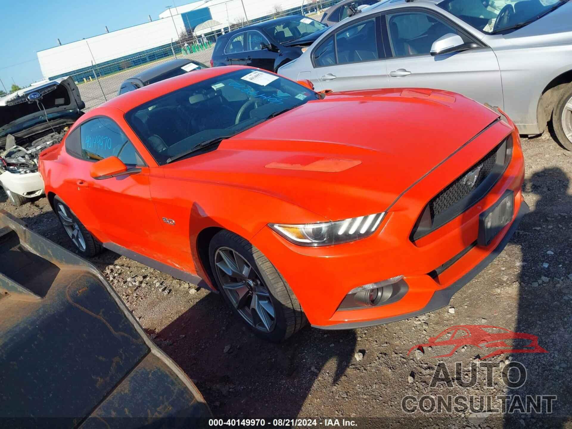 FORD MUSTANG 2015 - 1FA6P8CFXF5309965