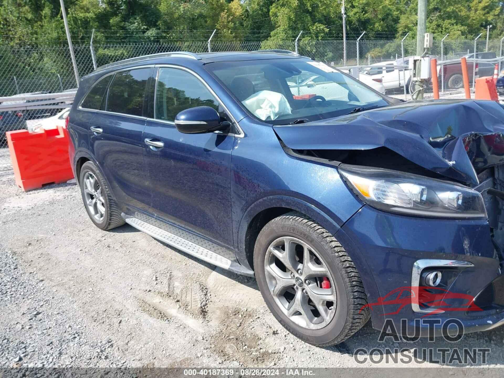 KIA SORENTO 2019 - 5XYPK4A55KG466224