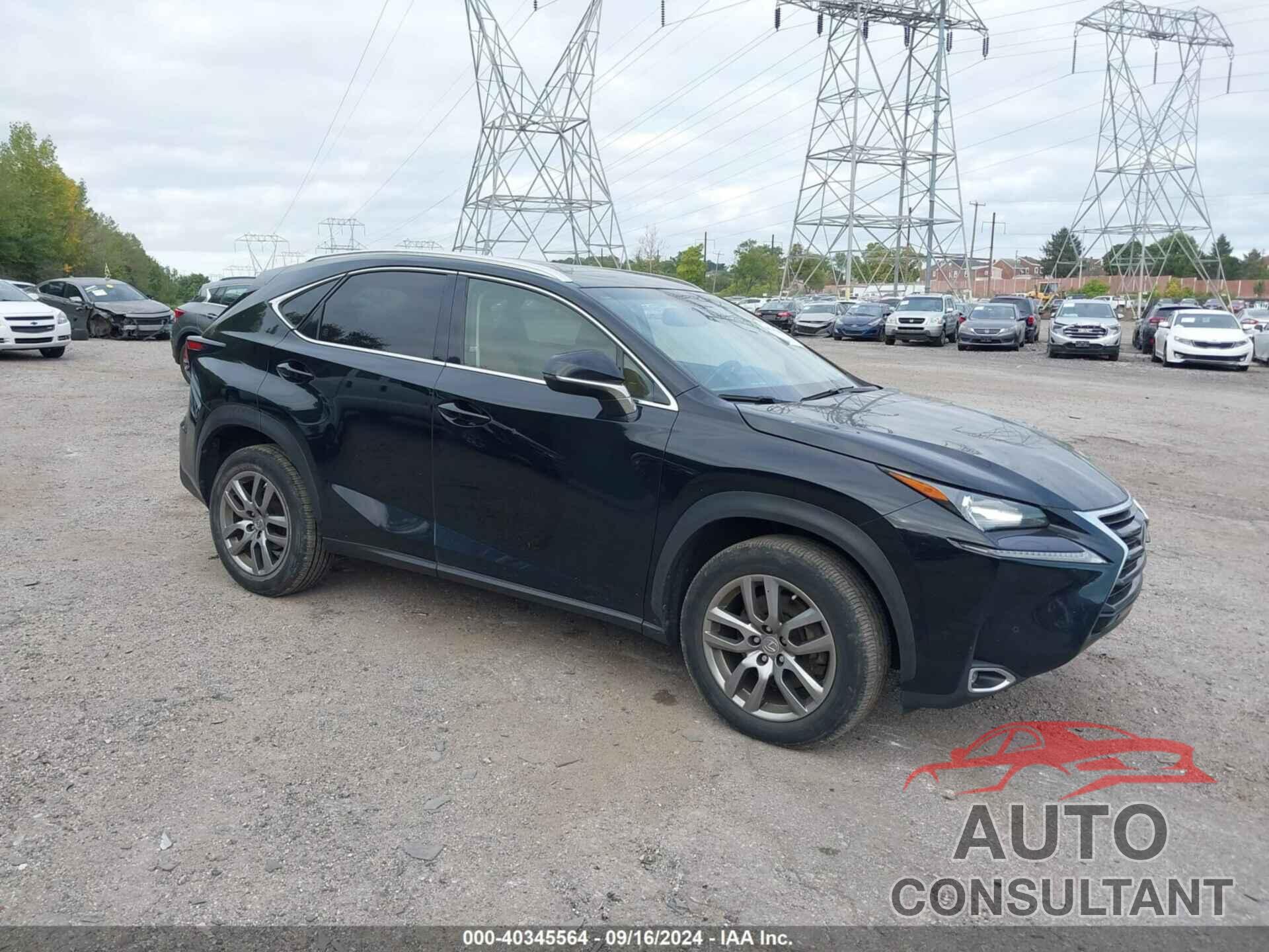 LEXUS NX 200T 2016 - JTJBARBZXG2063463