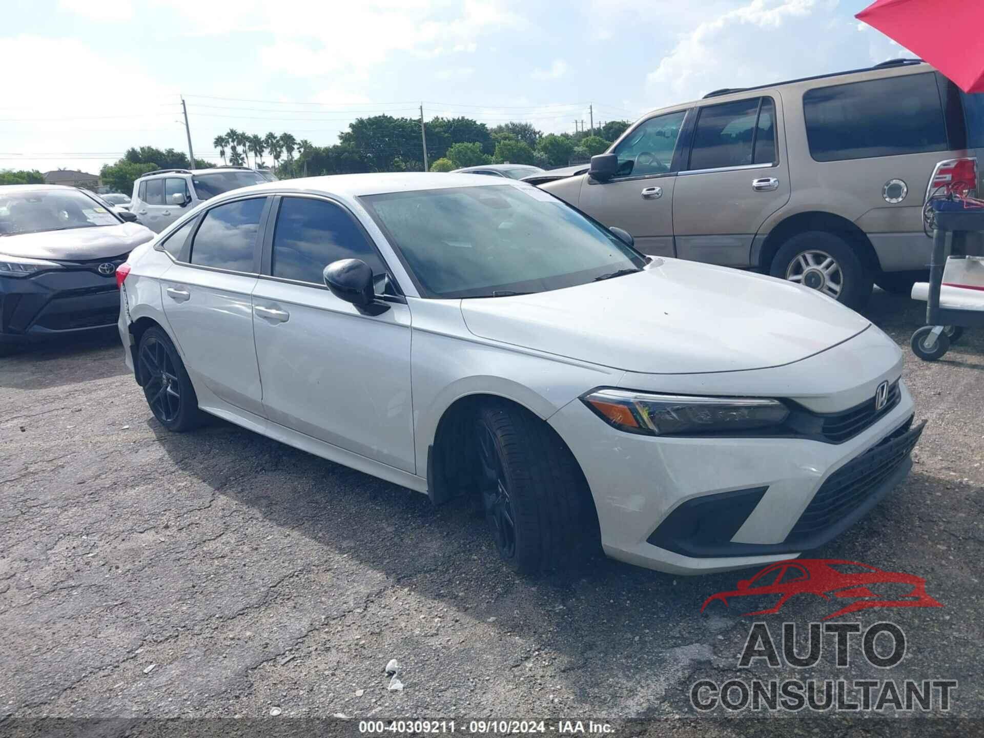 HONDA CIVIC 2022 - 2HGFE2F58NH500003