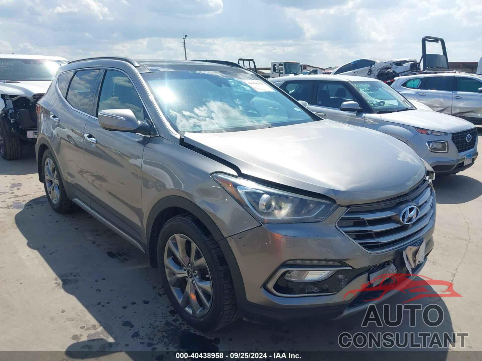 HYUNDAI SANTA FE SPORT 2017 - 5XYZW4LA7HG481257