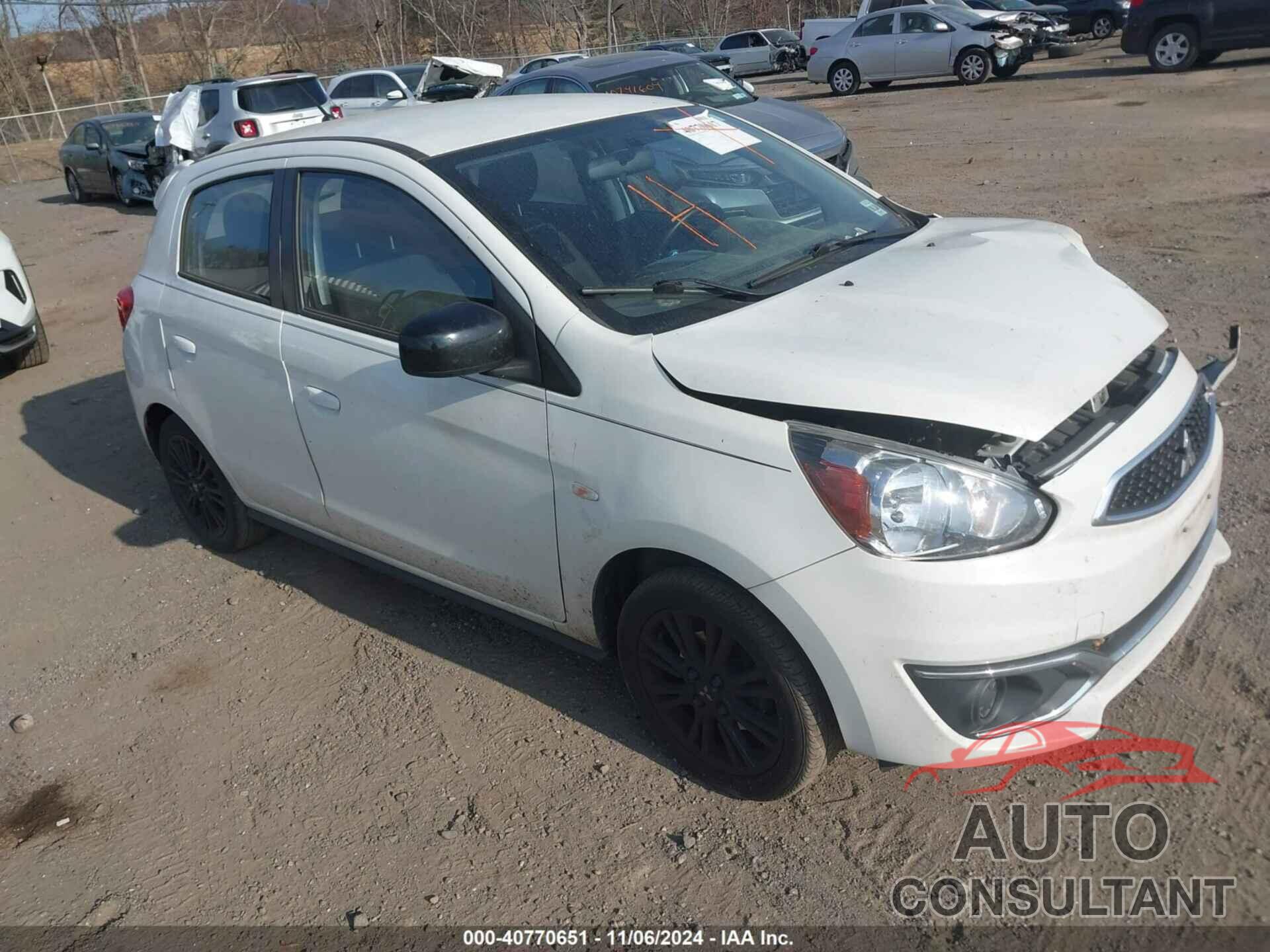 MITSUBISHI MIRAGE 2019 - ML32A5HJ2KH004722