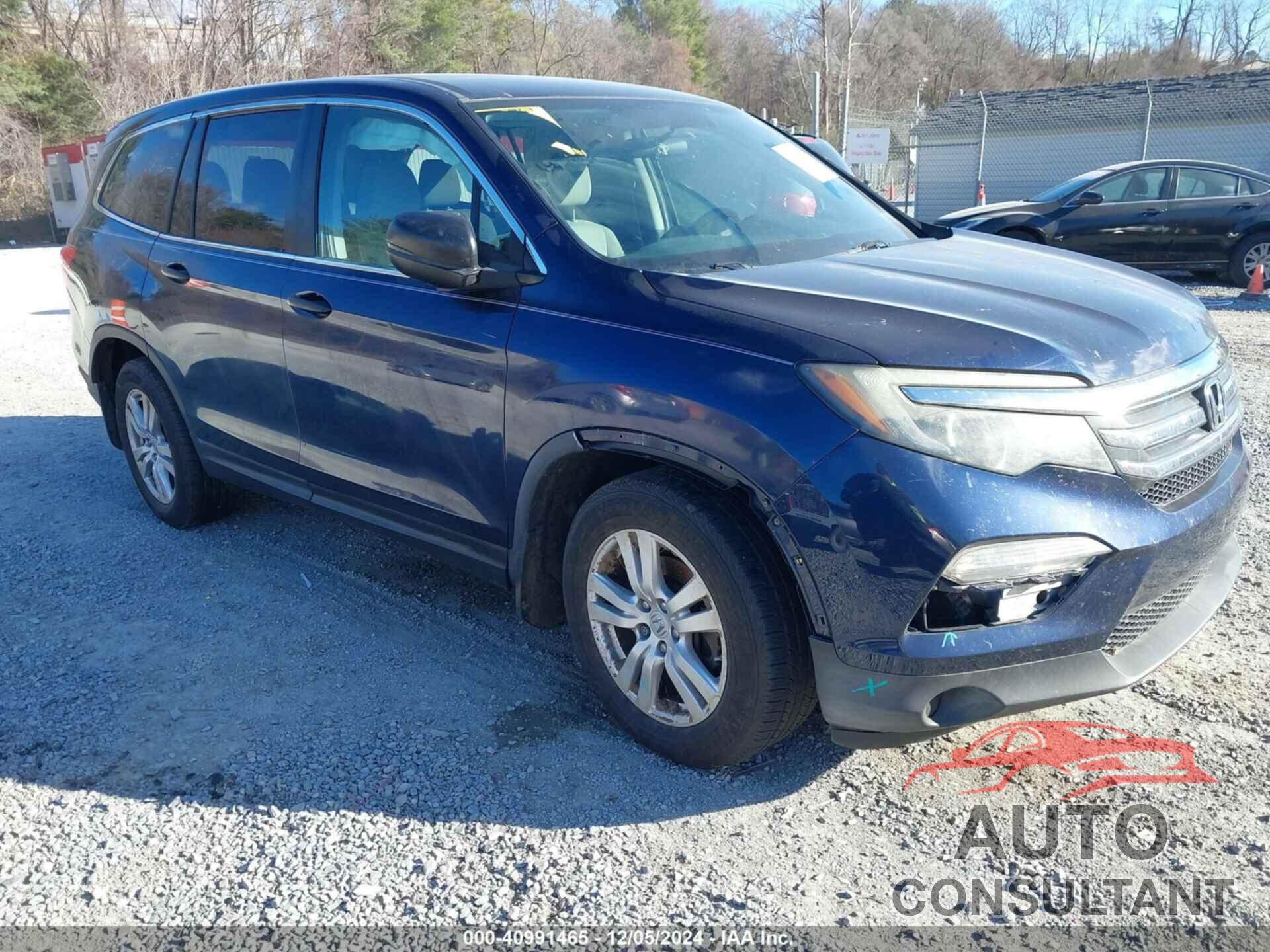 HONDA PILOT 2016 - 5FNYF5H19GB004412