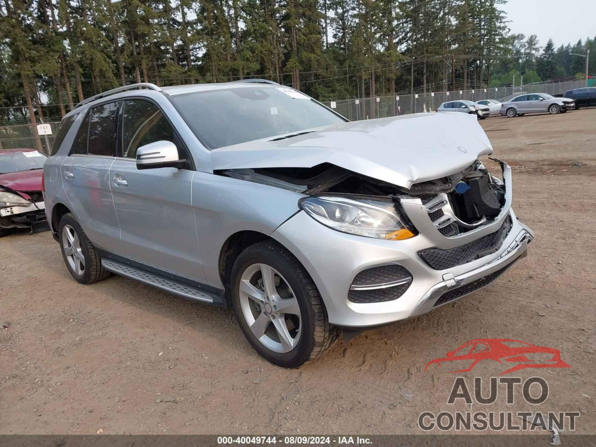 MERCEDES-BENZ GLE 350 2016 - 4JGDA5HB0GA809791