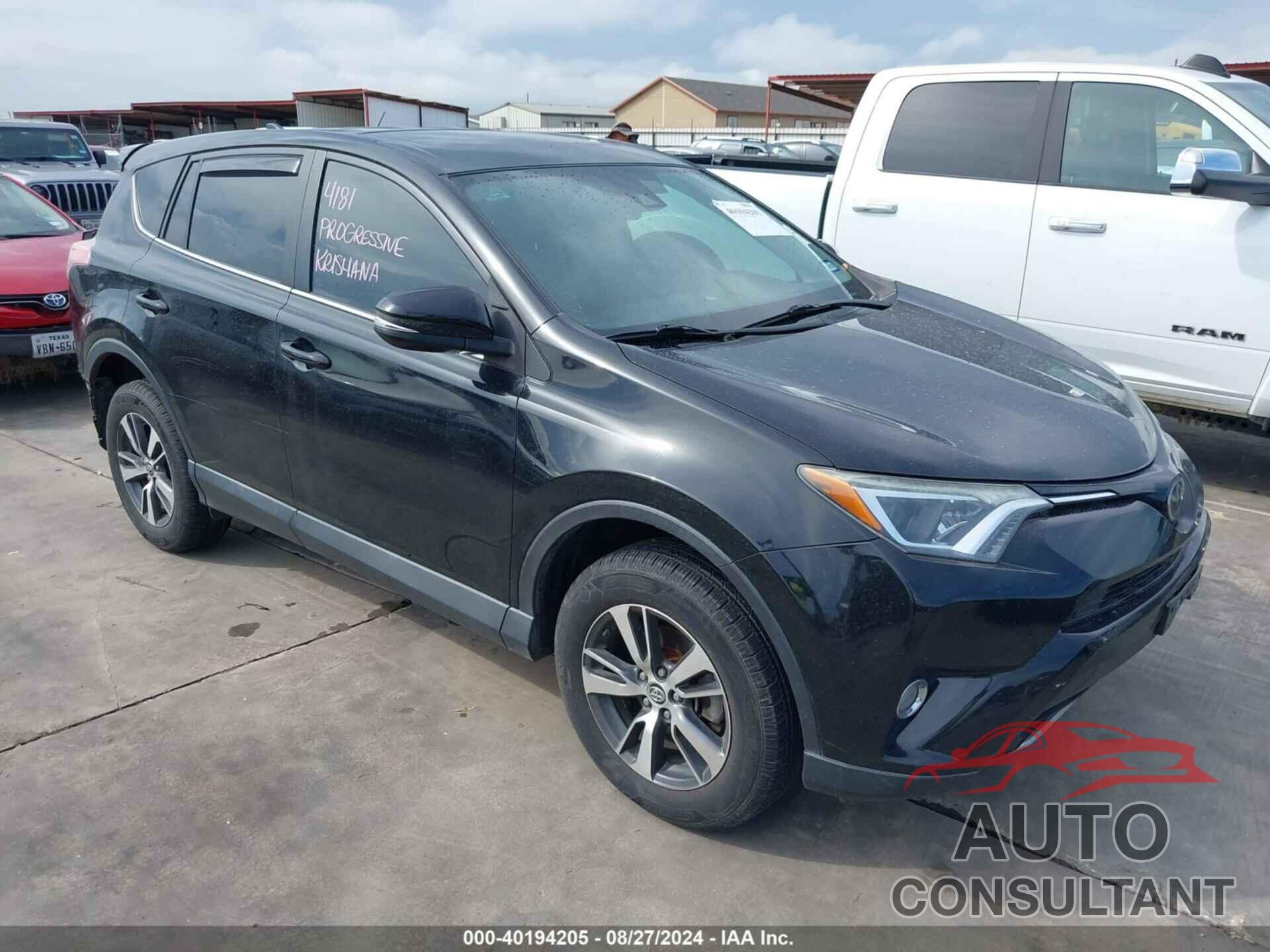 TOYOTA RAV4 2018 - 2T3WFREV6JW447141