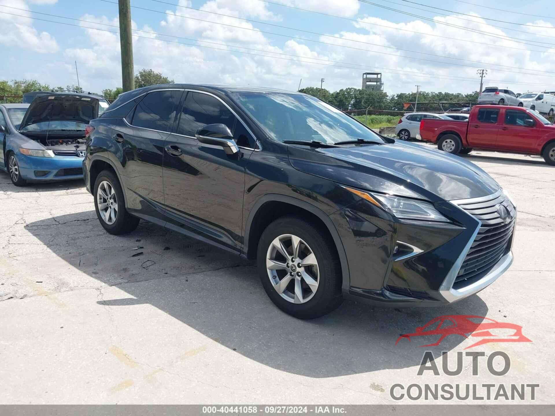 LEXUS RX 350 2019 - 2T2ZZMCAXKC126721