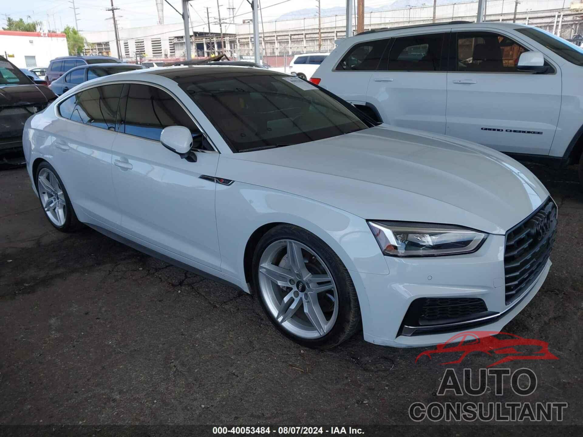 AUDI A5 2019 - WAUENCF51KA027018