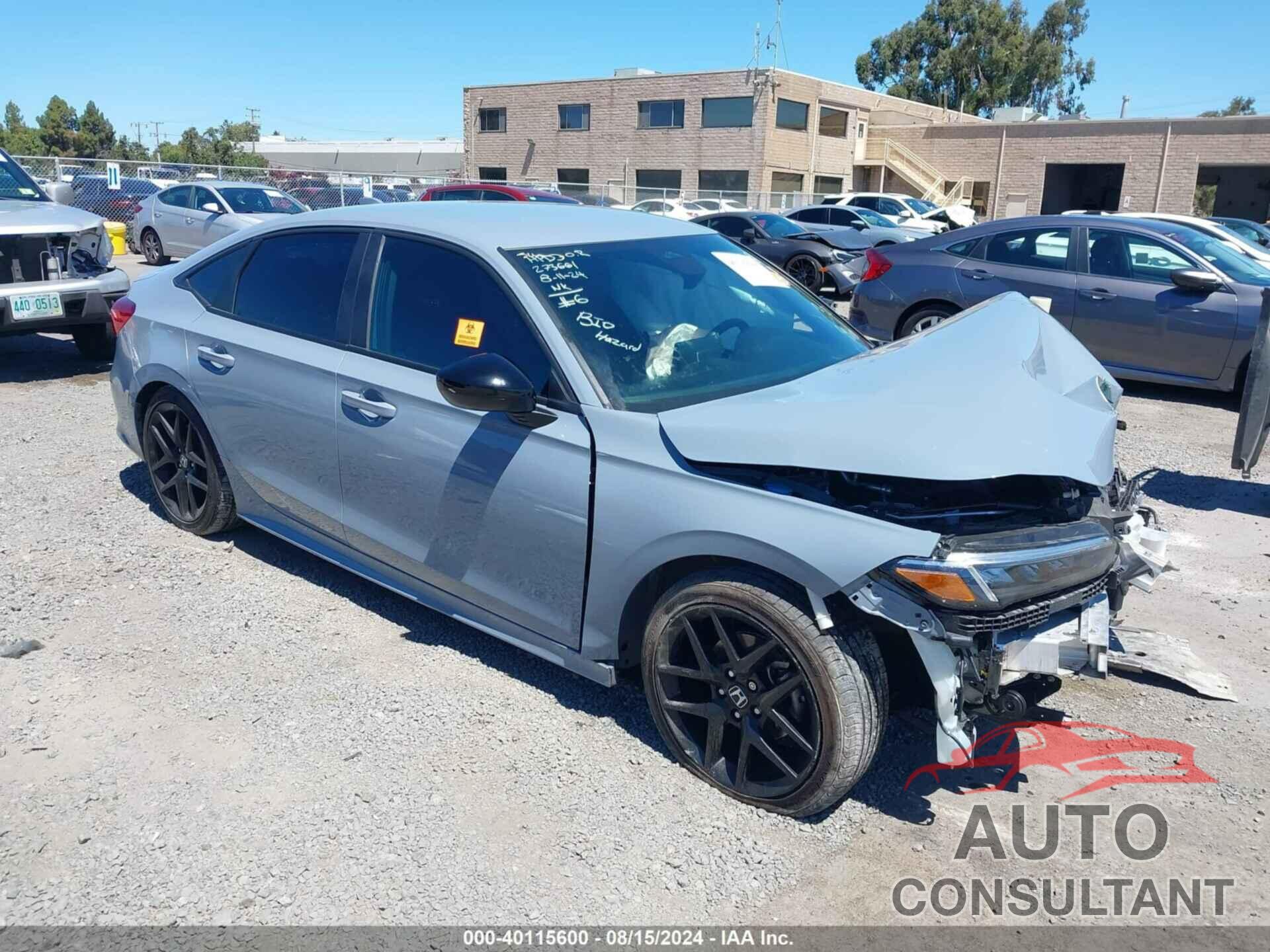 HONDA CIVIC SEDAN 2022 - 2HGFE2F53NH538013