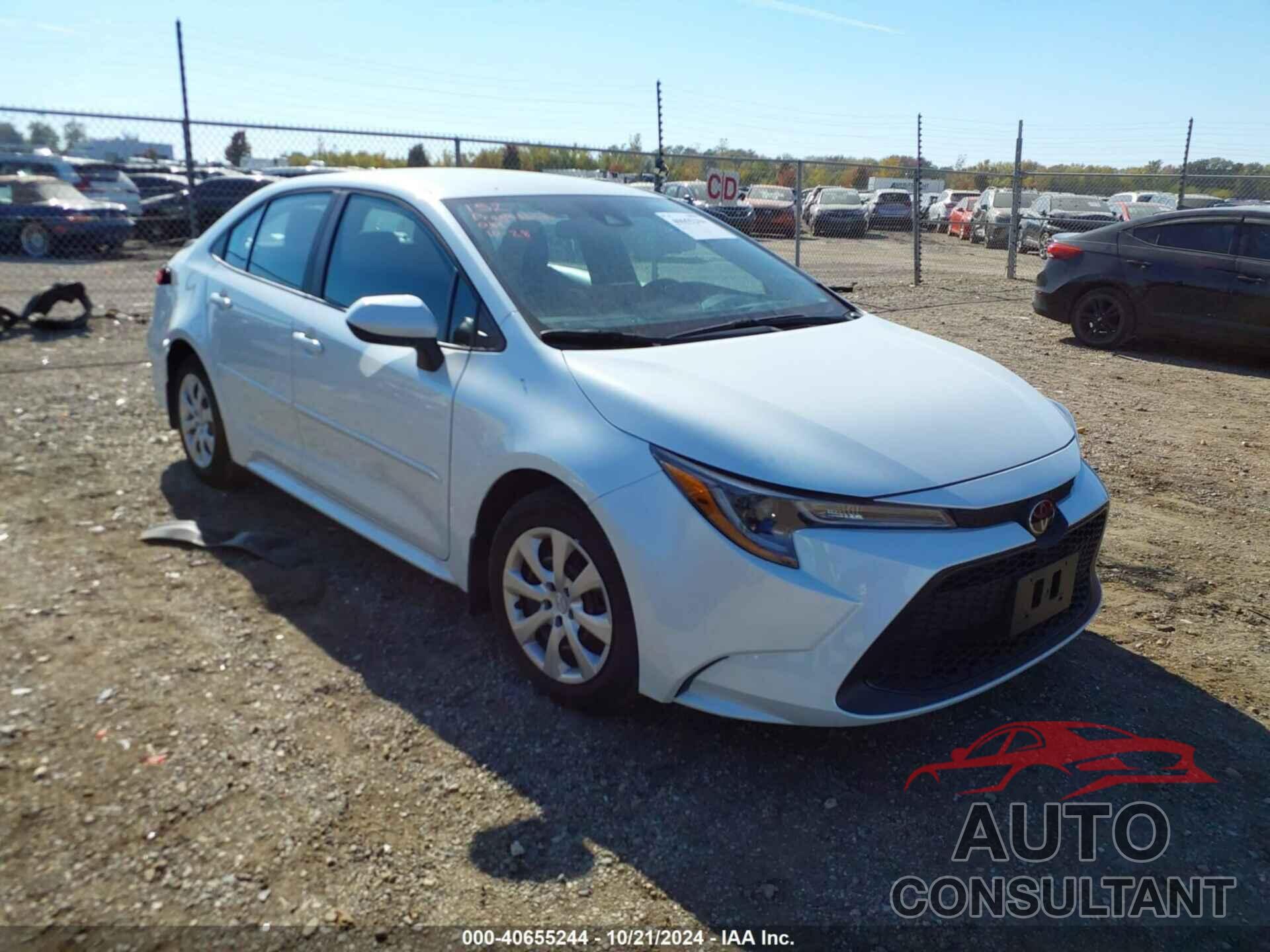 TOYOTA COROLLA 2022 - 5YFEPMAE0NP375211