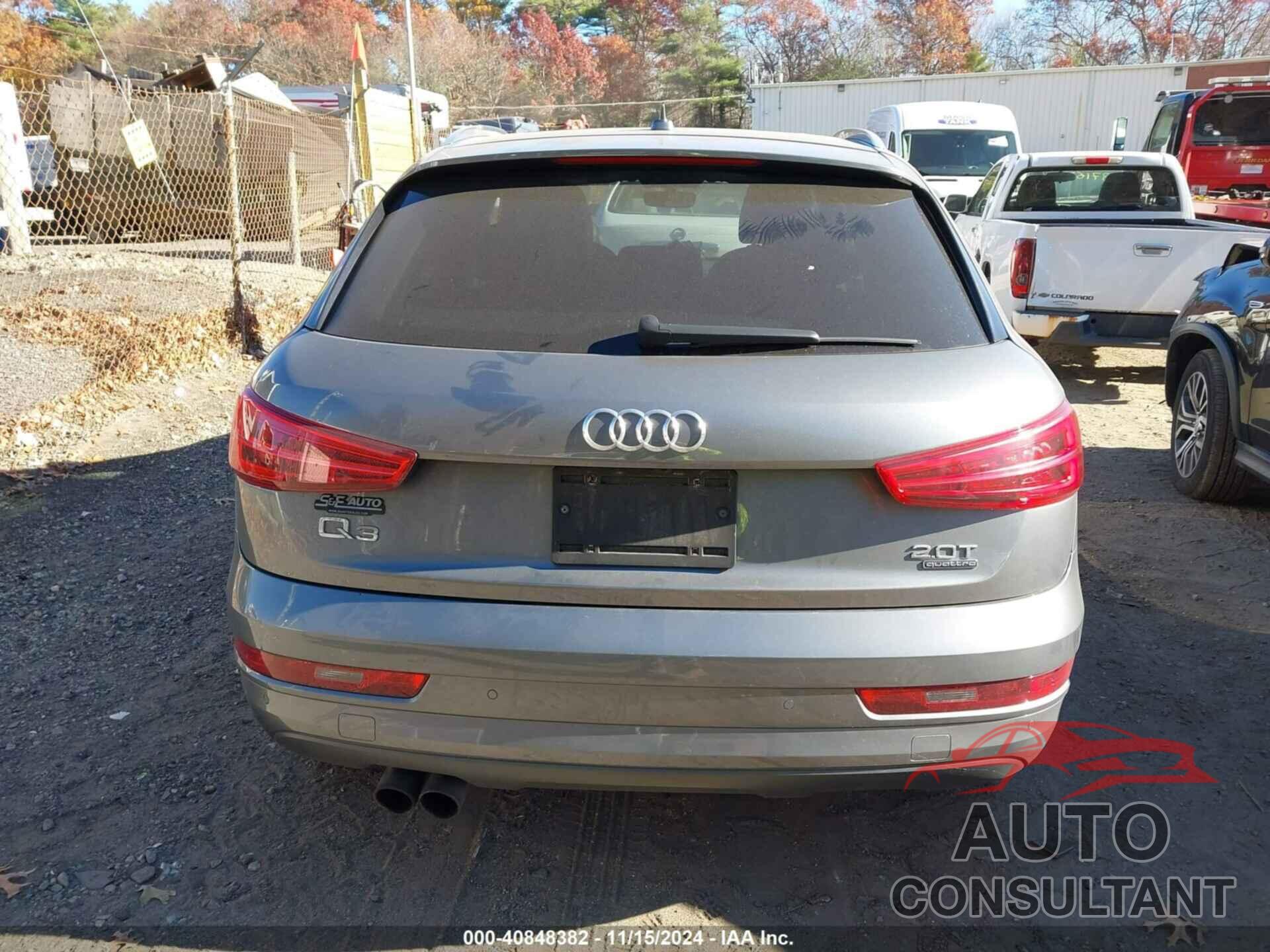 AUDI Q3 2017 - WA1JCCFS4HR016581