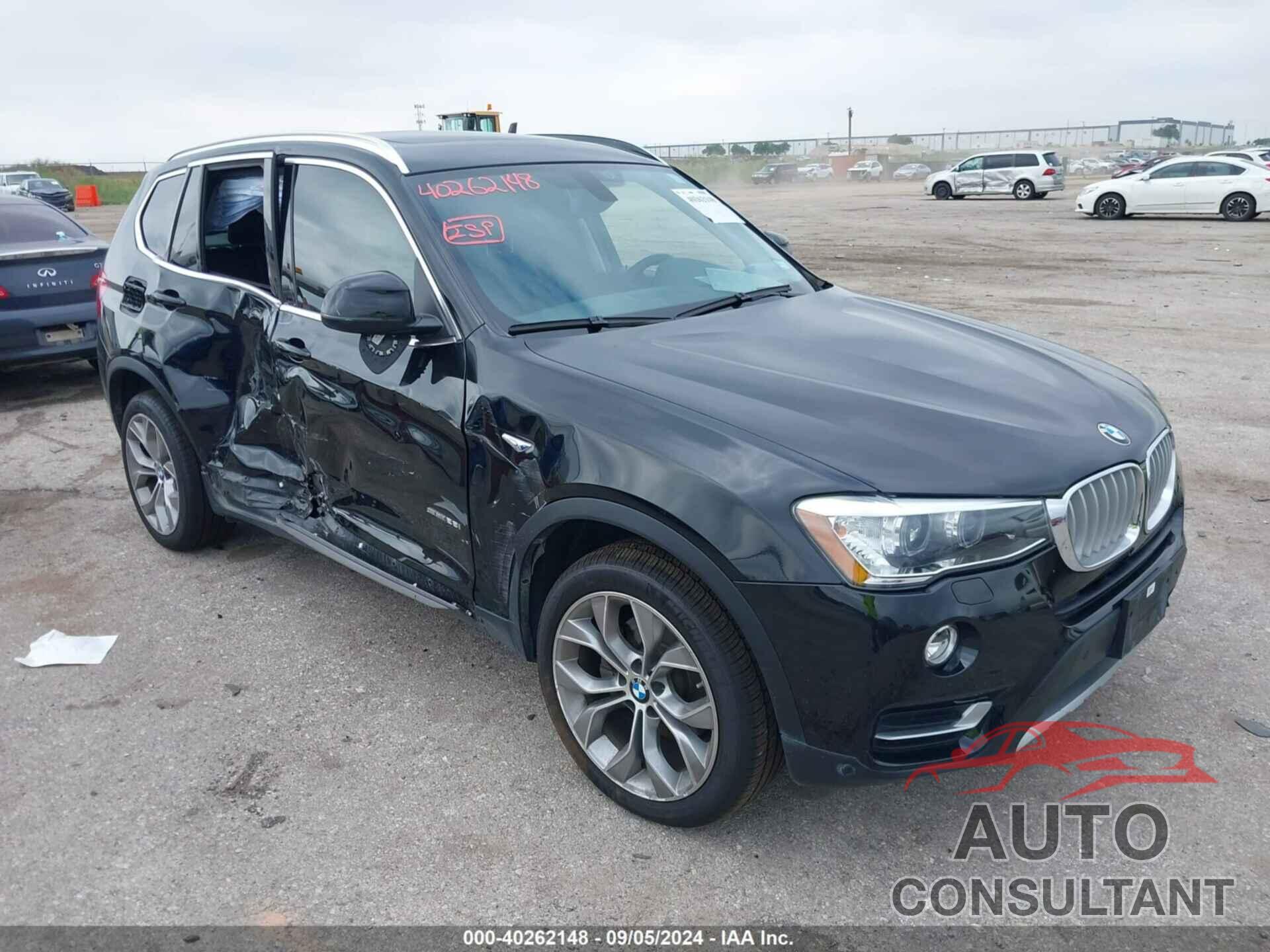 BMW X3 2017 - 5UXWZ7C34H0V88929