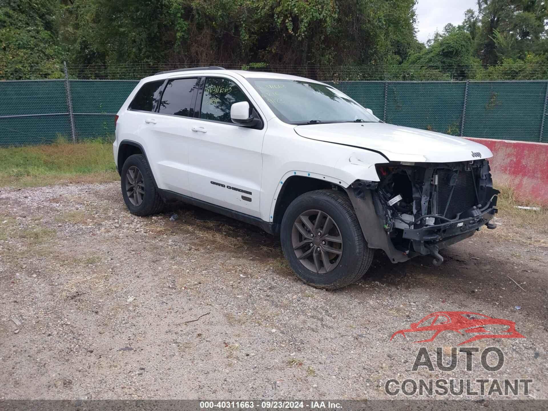 JEEP GRAND CHEROKEE 2016 - 1C4RJFAG2GC355554