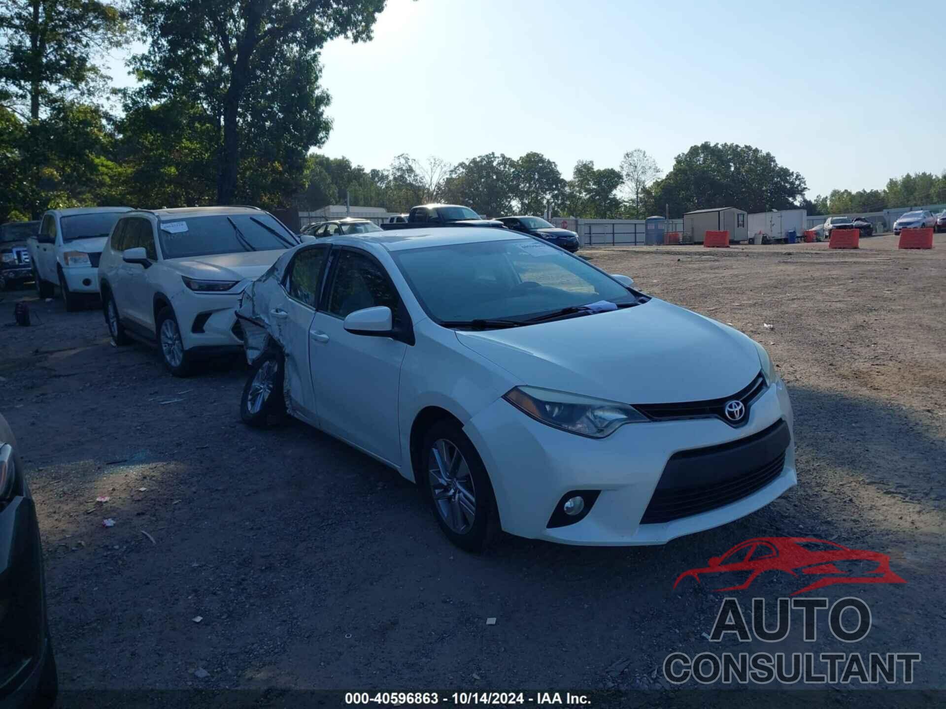 TOYOTA COROLLA 2014 - 5YFBPRHE4EP048056