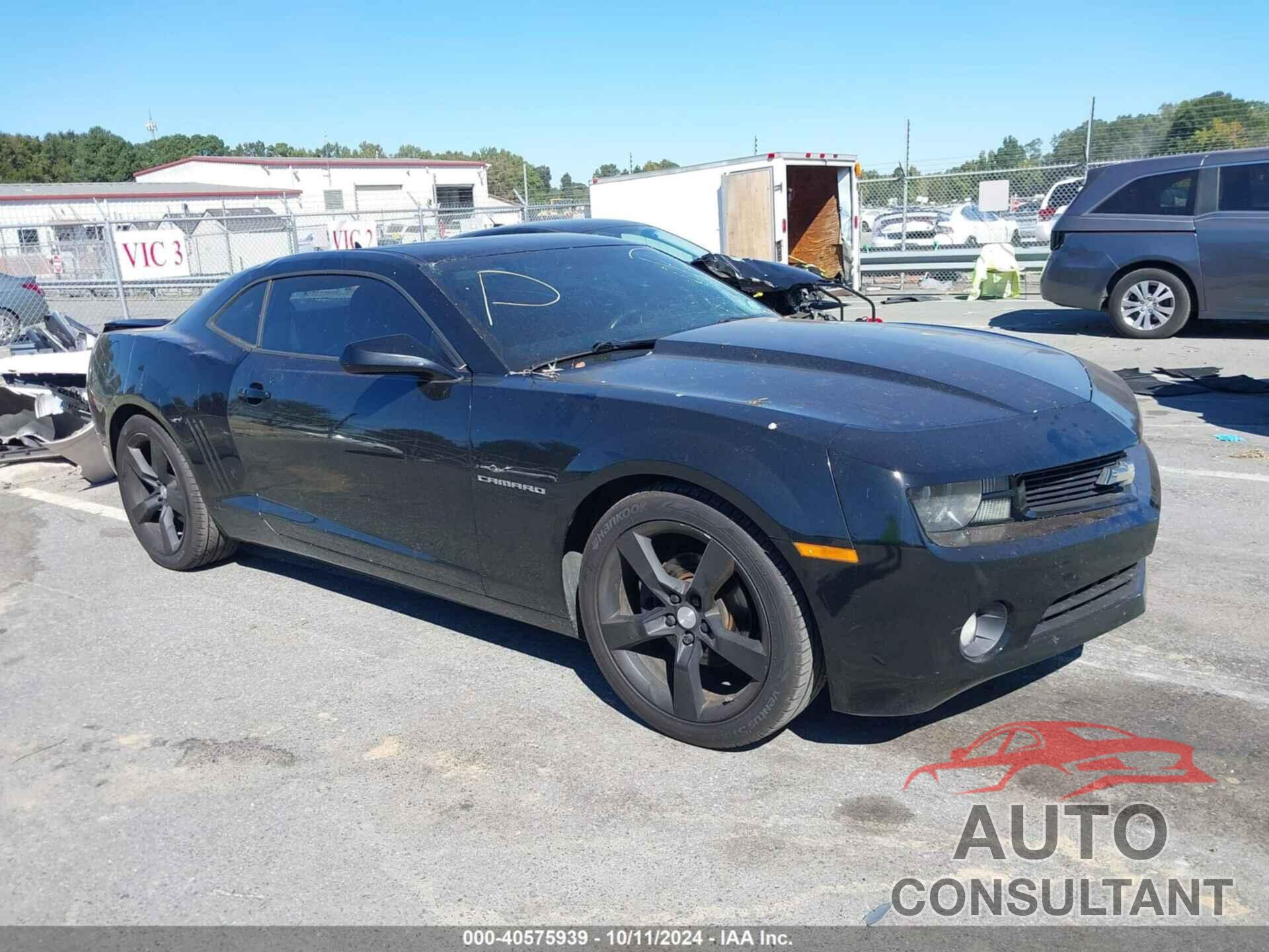 CHEVROLET CAMARO 2012 - 2G1FG1E32C9155103