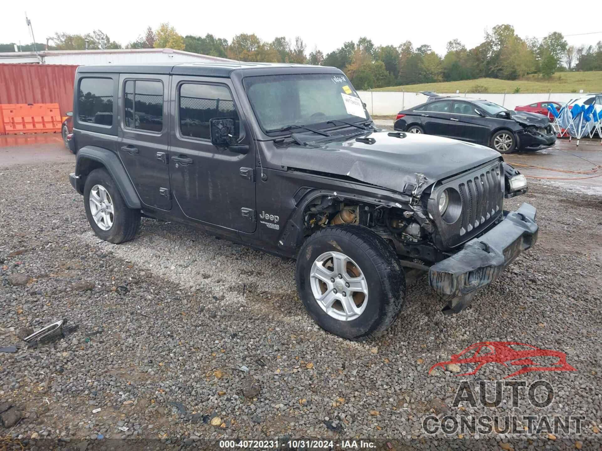 JEEP WRANGLER UNLIMITED 2019 - 1C4HJXDG7KW568147