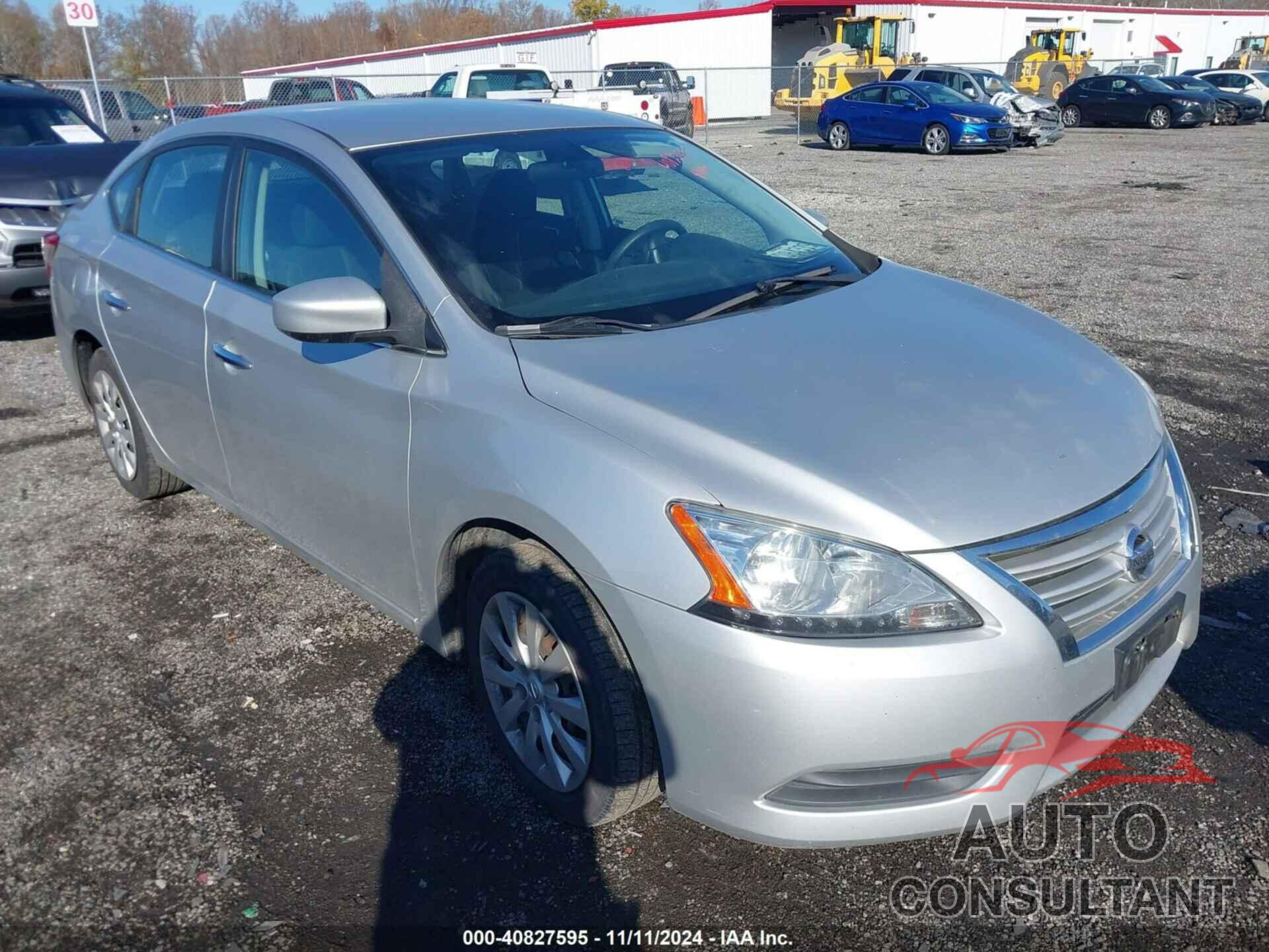 NISSAN SENTRA 2014 - 3N1AB7AP3EY269709