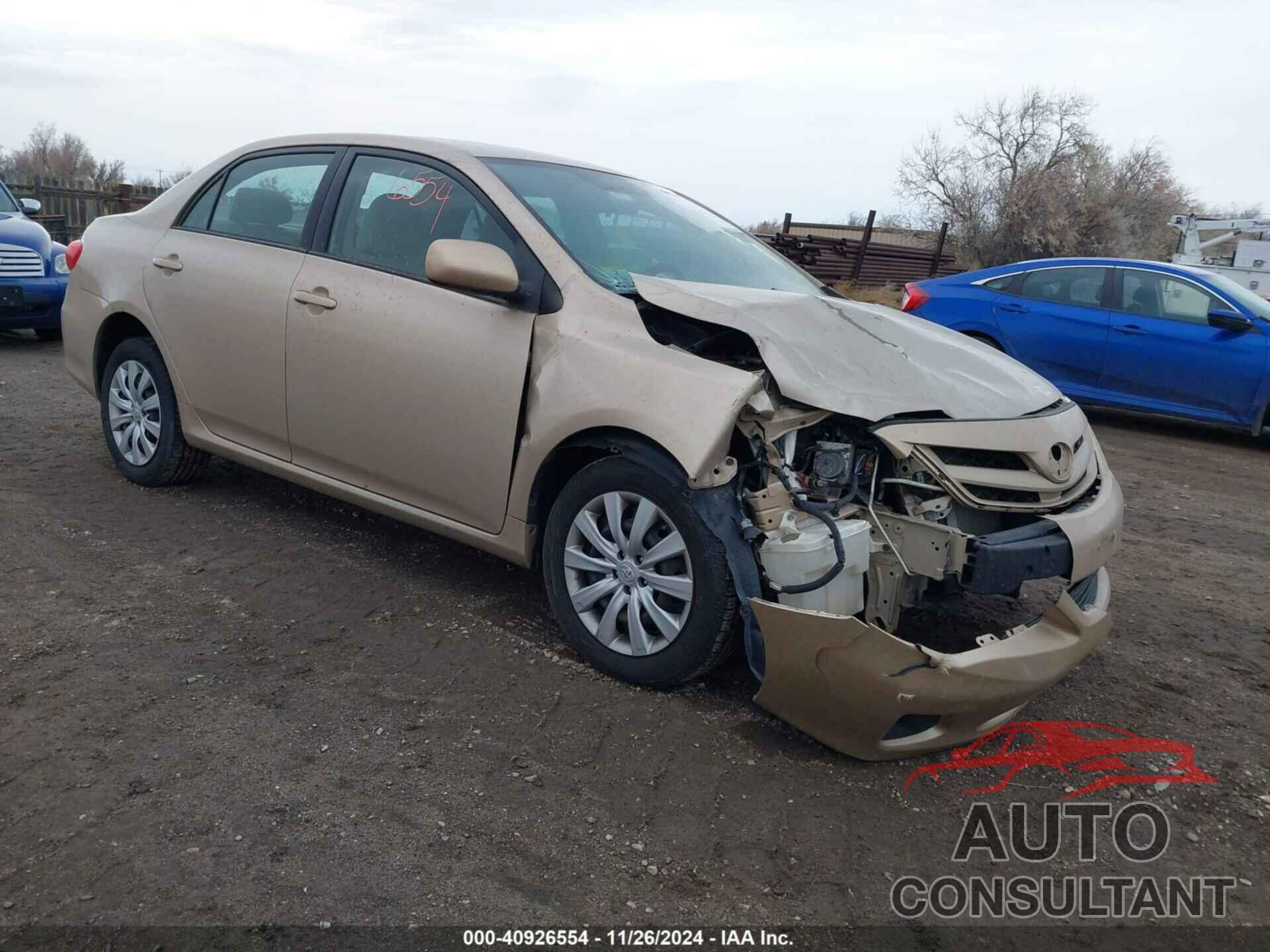 TOYOTA COROLLA 2012 - 2T1BU4EE5CC763831