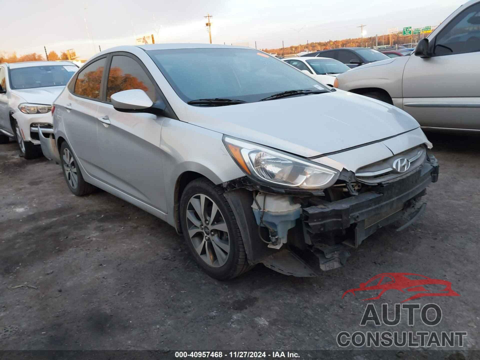 HYUNDAI ACCENT 2017 - KMHCT4AE3HU321553