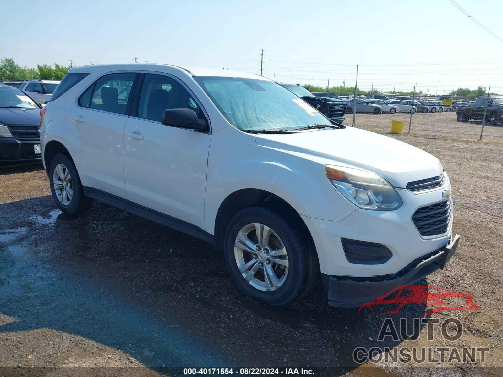 CHEVROLET EQUINOX 2016 - 2GNALBEK9G6223261