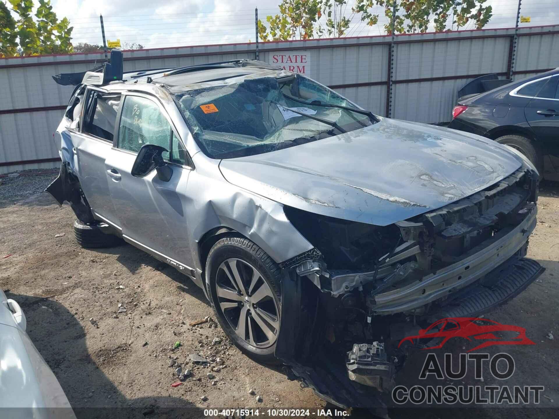 SUBARU OUTBACK 2018 - 4S4BSANC7J3315319