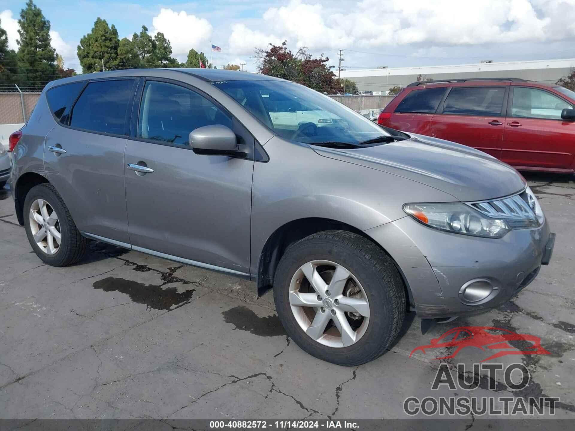 NISSAN MURANO 2010 - JN8AZ1MU0AW017168