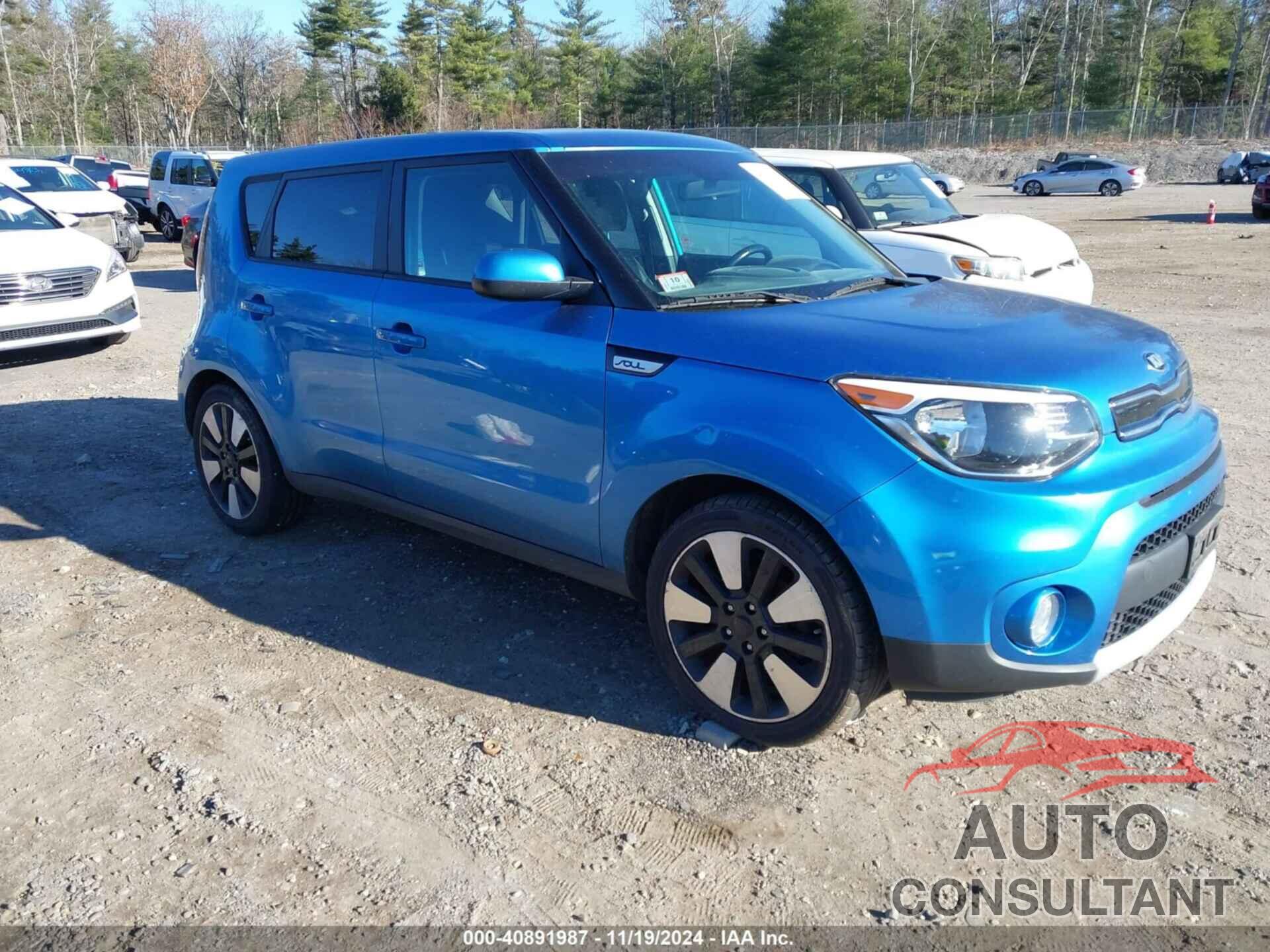 KIA SOUL 2019 - KNDJP3A55K7648679