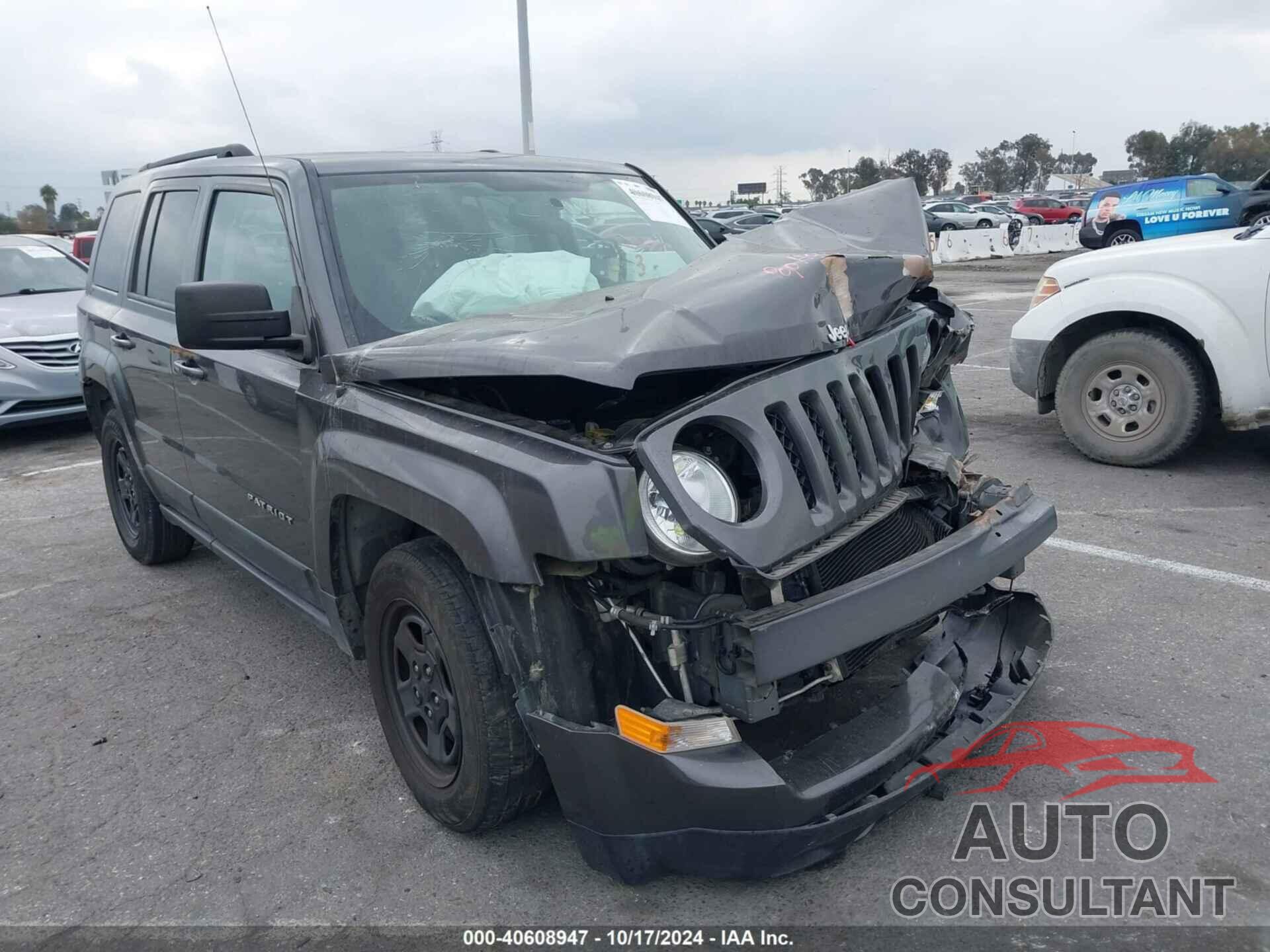 JEEP PATRIOT 2017 - 1C4NJPBB6HD170894