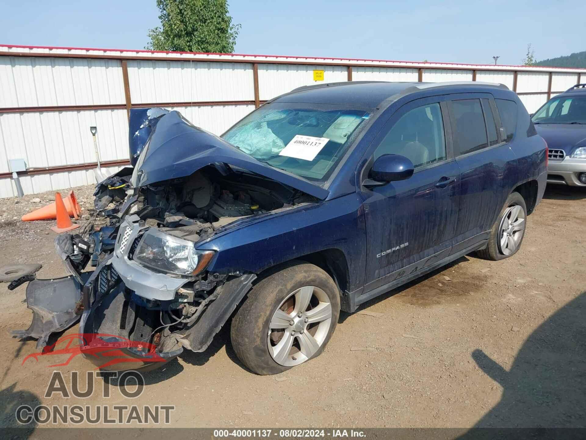 JEEP COMPASS 2017 - 1C4NJDEB8HD105247