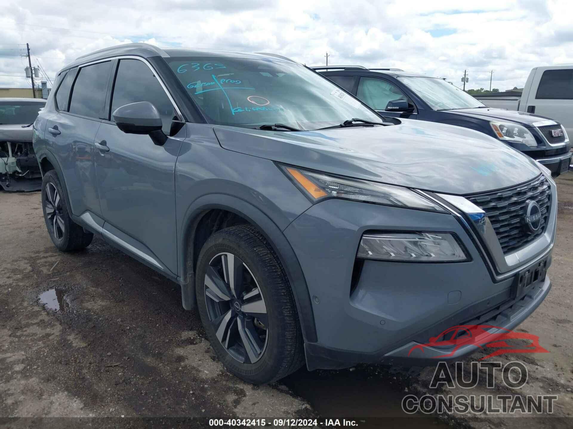 NISSAN ROGUE 2022 - 5N1BT3CA5NC687242