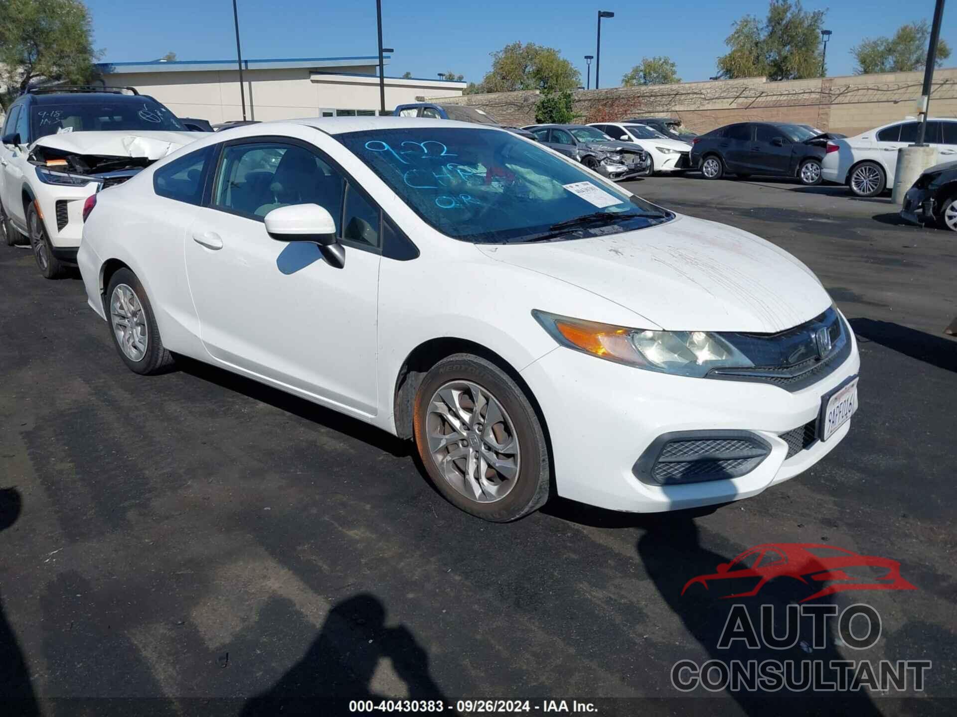 HONDA CIVIC 2014 - 2HGFG3B54EH504636