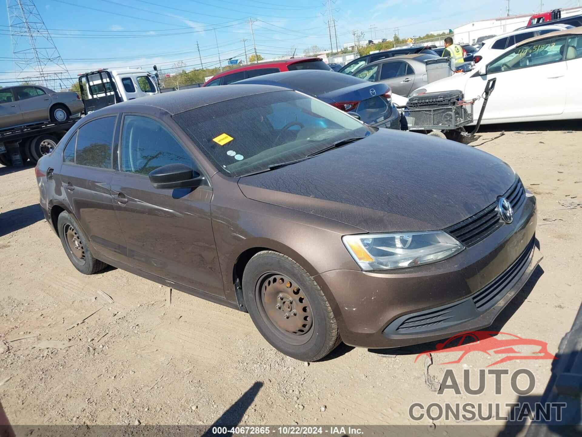 VOLKSWAGEN JETTA 2011 - 3VW1K7AJ4BM340666