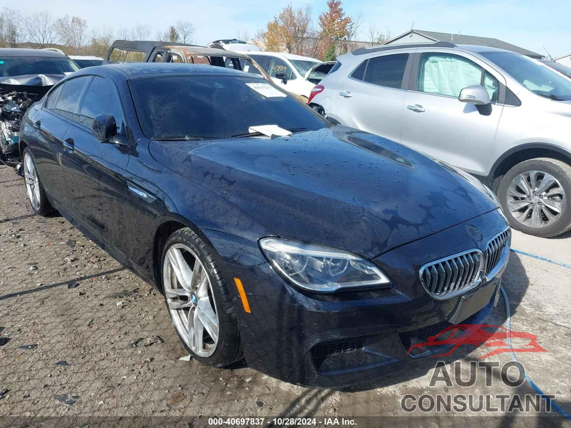 BMW 640I GRAN COUPE 2016 - WBA6D2C51GGT65545