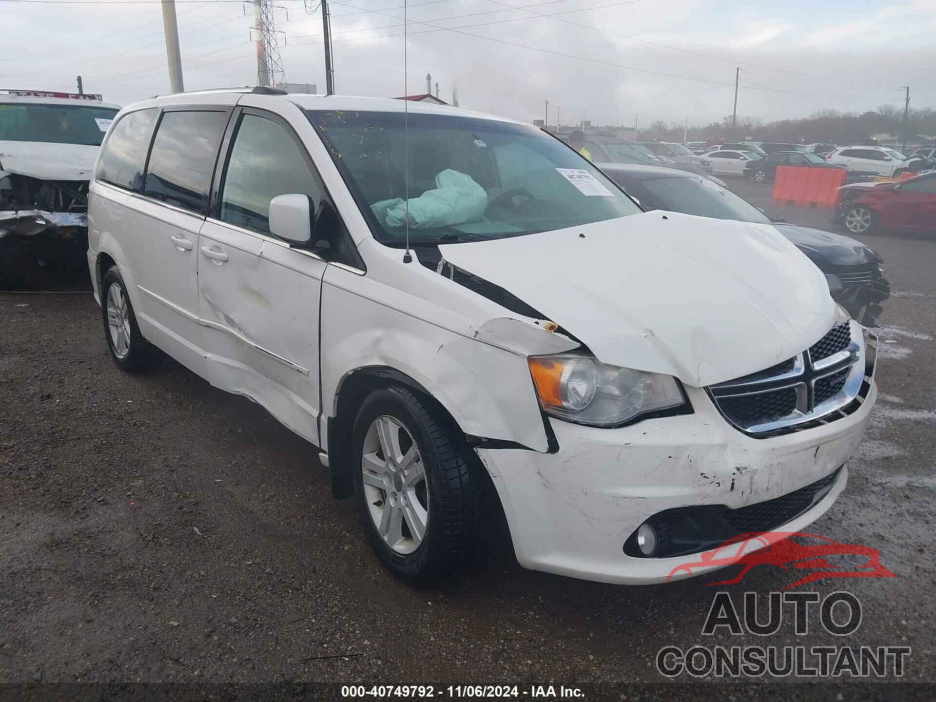 DODGE GRAND CARAVAN 2013 - 2C4RDGDG8DR506411