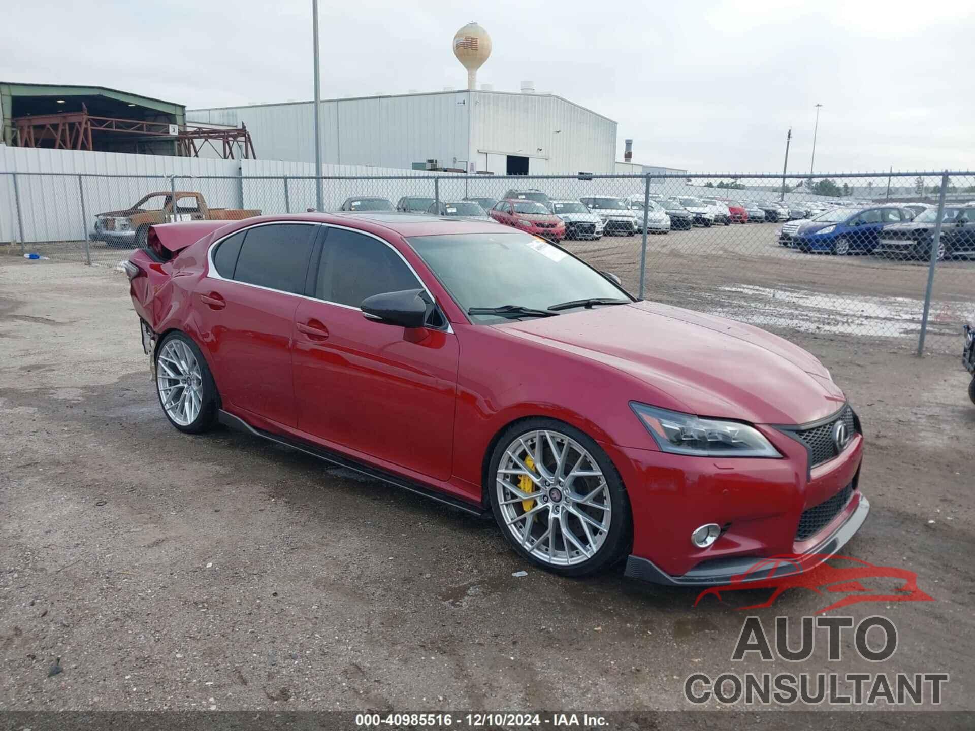 LEXUS GS 350 2013 - JTHBE1BL3D5010570