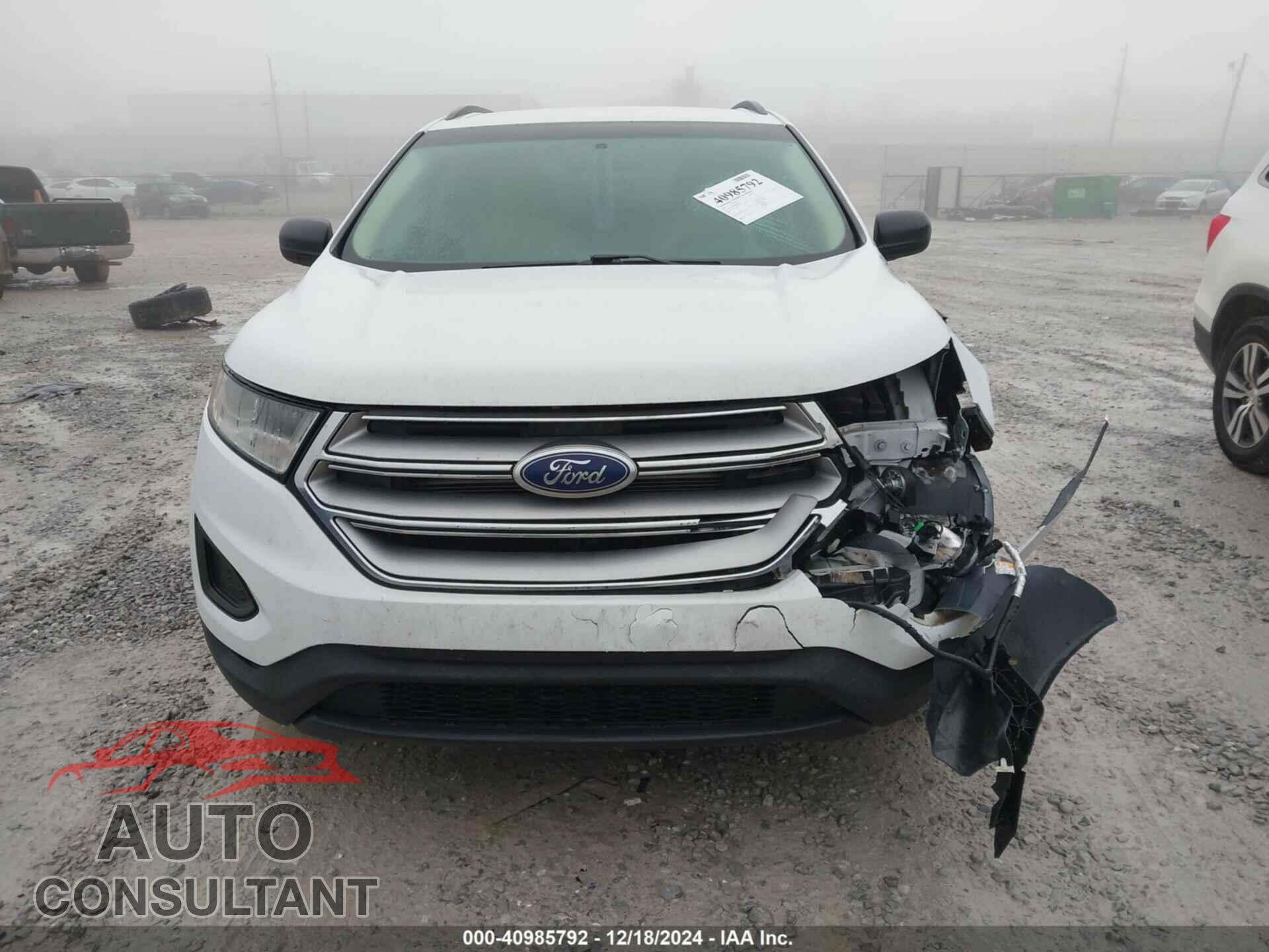 FORD EDGE 2015 - 2FMTK3G89FBB37378