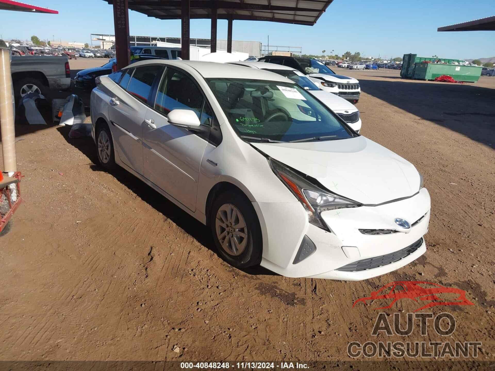 TOYOTA PRIUS 2016 - JTDKBRFUXG3022193