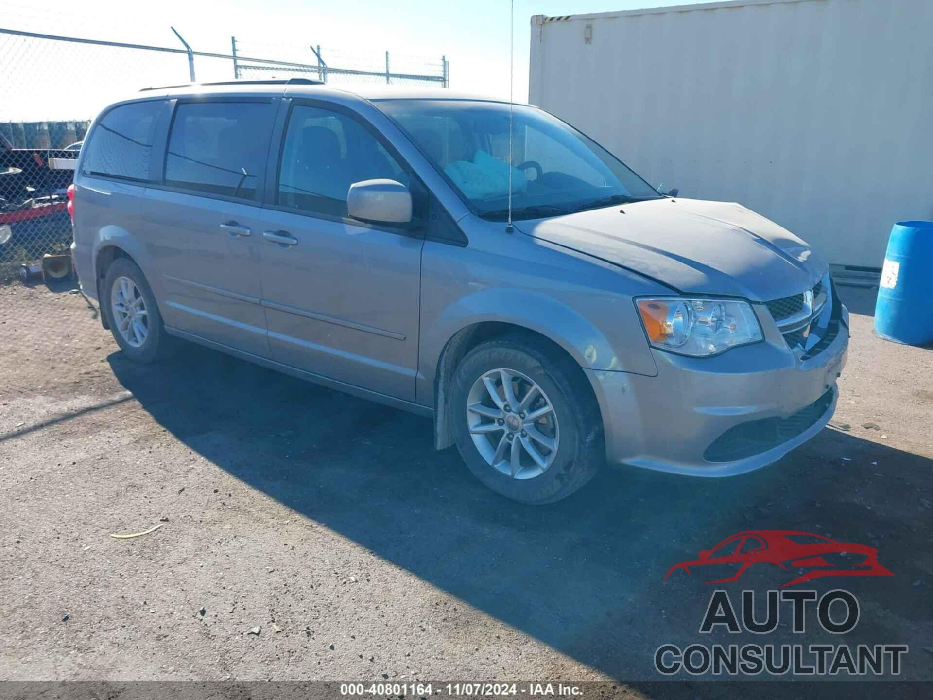 DODGE GRAND CARAVAN 2016 - 2C4RDGCGXGR341192