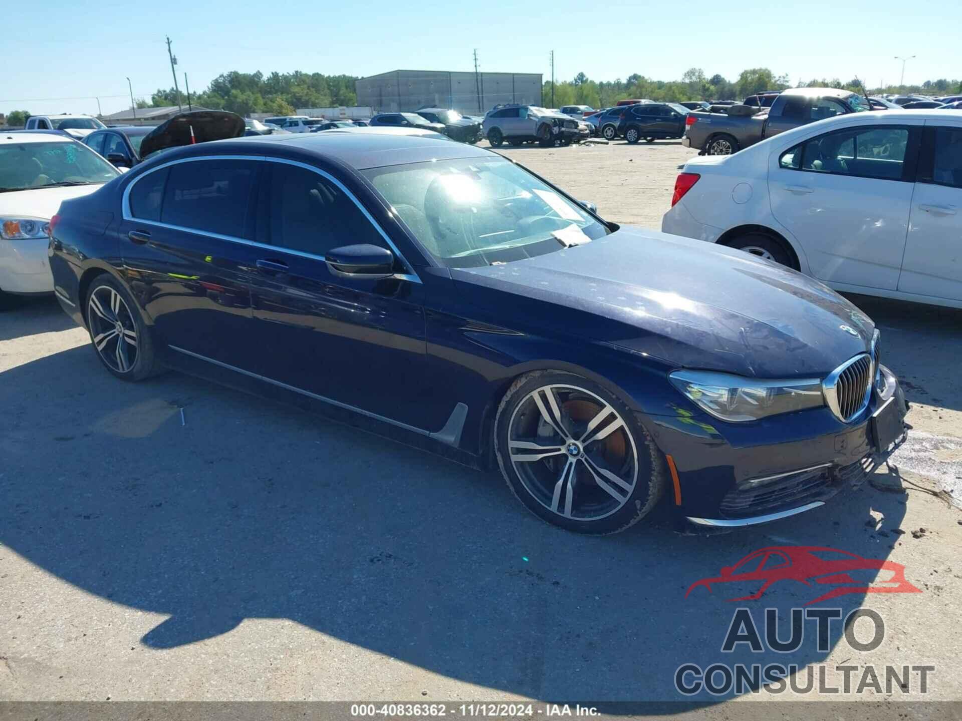 BMW 740I 2016 - WBA7E2C5XGG548329