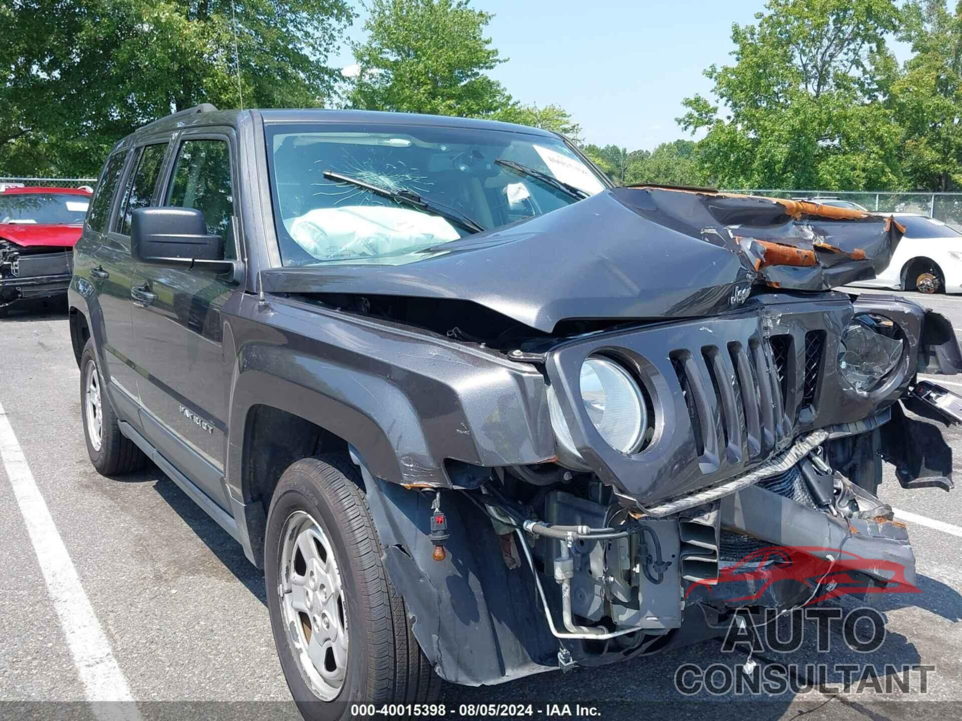 JEEP PATRIOT 2017 - 1C4NJRBB8HD143918