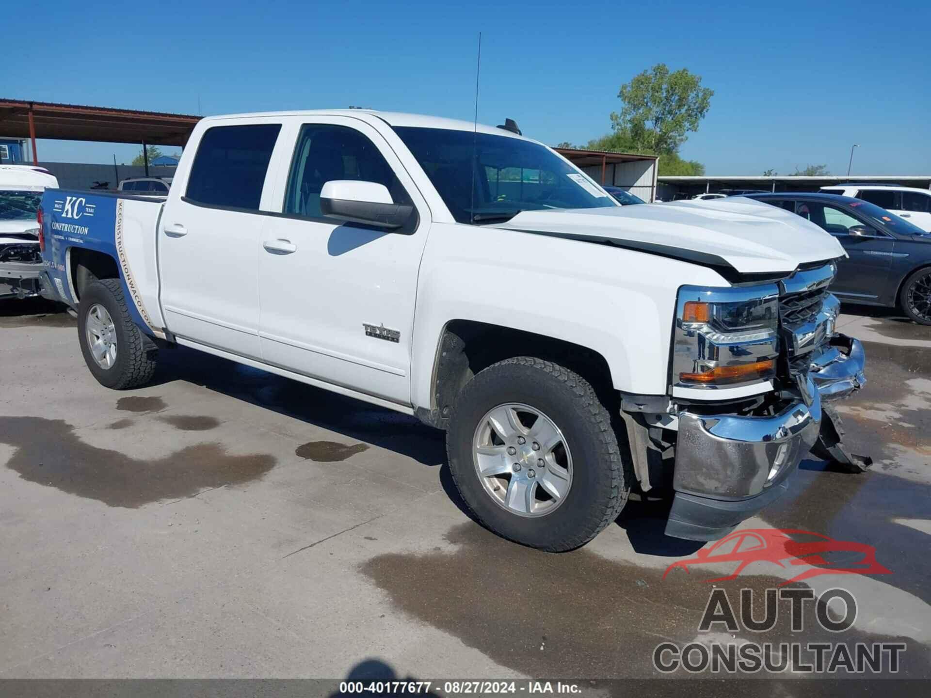 CHEVROLET SILVERADO 1500 2018 - 3GCPCREH3JG487264